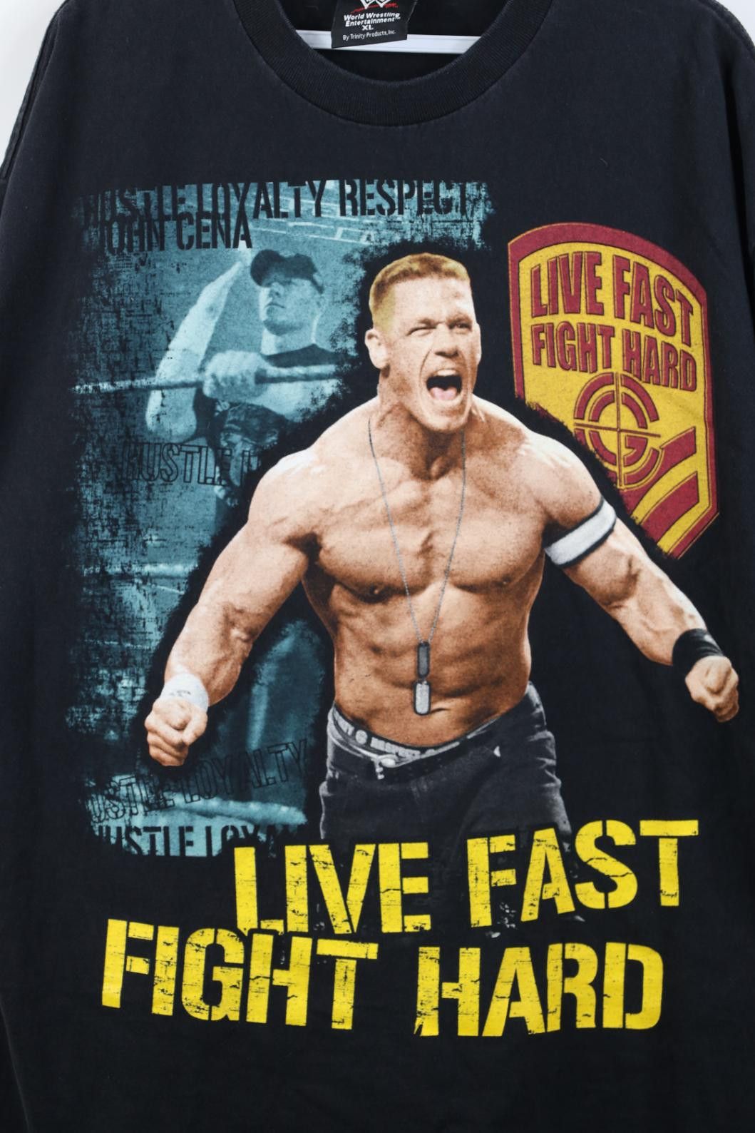 Vintage Vintage Y2K 2002 WWE Wrestling John Cena Issue 54 T-Shirt Size US XL / EU 56 / 4 - 4 Thumbnail