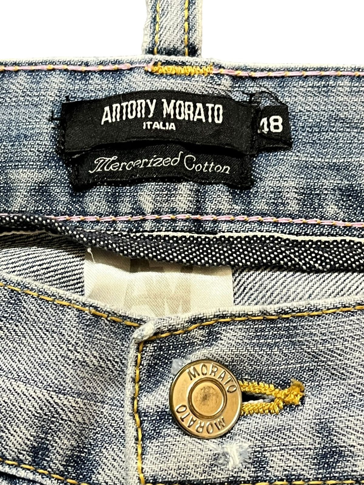 Antony Morato Vintage Anthony Morato Faded Grunge Denim Size US 34 / EU 50 - 5 Thumbnail