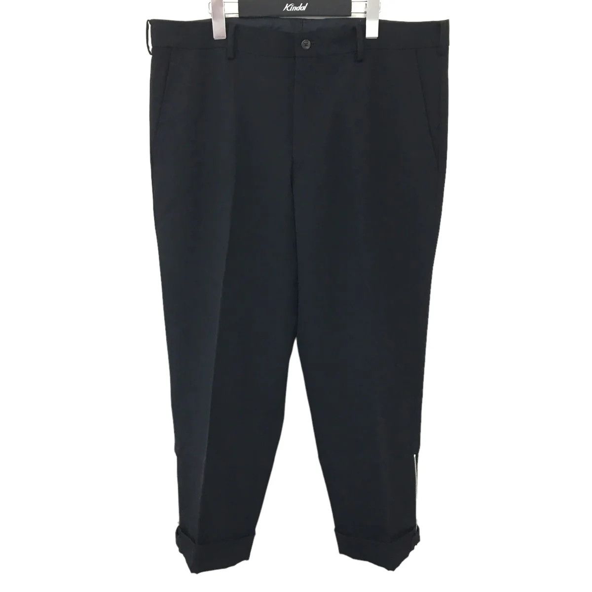 image of Yohji Yamamoto Pour Homme 2007Aw Up Pants in Black, Men's (Size 36)