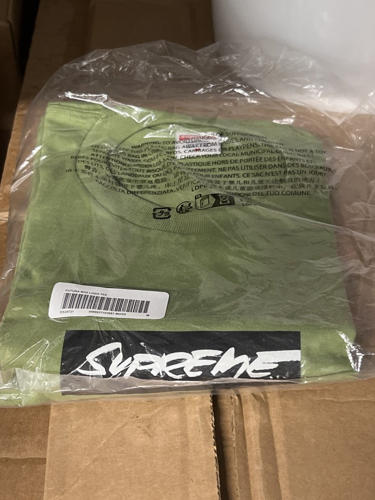 Futura × Supreme Supreme Futura box logo T-shirt Size US M / EU 48-50 / 2 - 1 Thumbnail