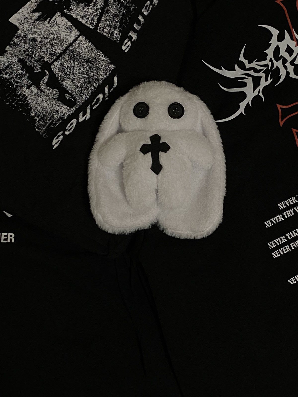 Japanese Brand white ghotic bunny Size ONE SIZE - 1 Thumbnail