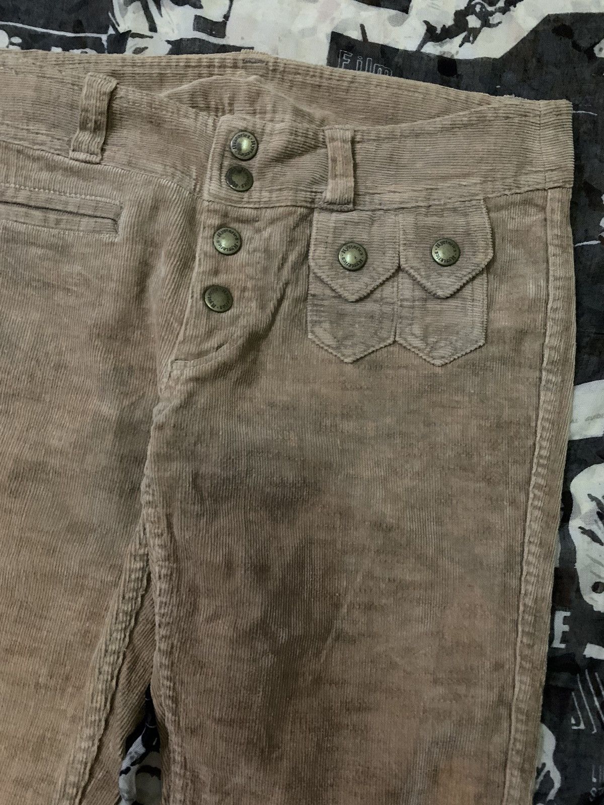 Hysteric Glamour 💥Vintage 90s Hysteric Glamour Corduroy Pant Size 29" - 2 Thumbnail