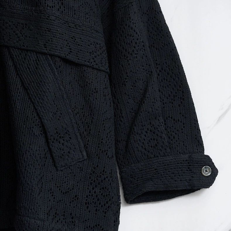 Song For The Mute Song For The Mute size 3 belt lace-up drop shoulder jacket Size US L / EU 52-54 / 3 - 3 Thumbnail
