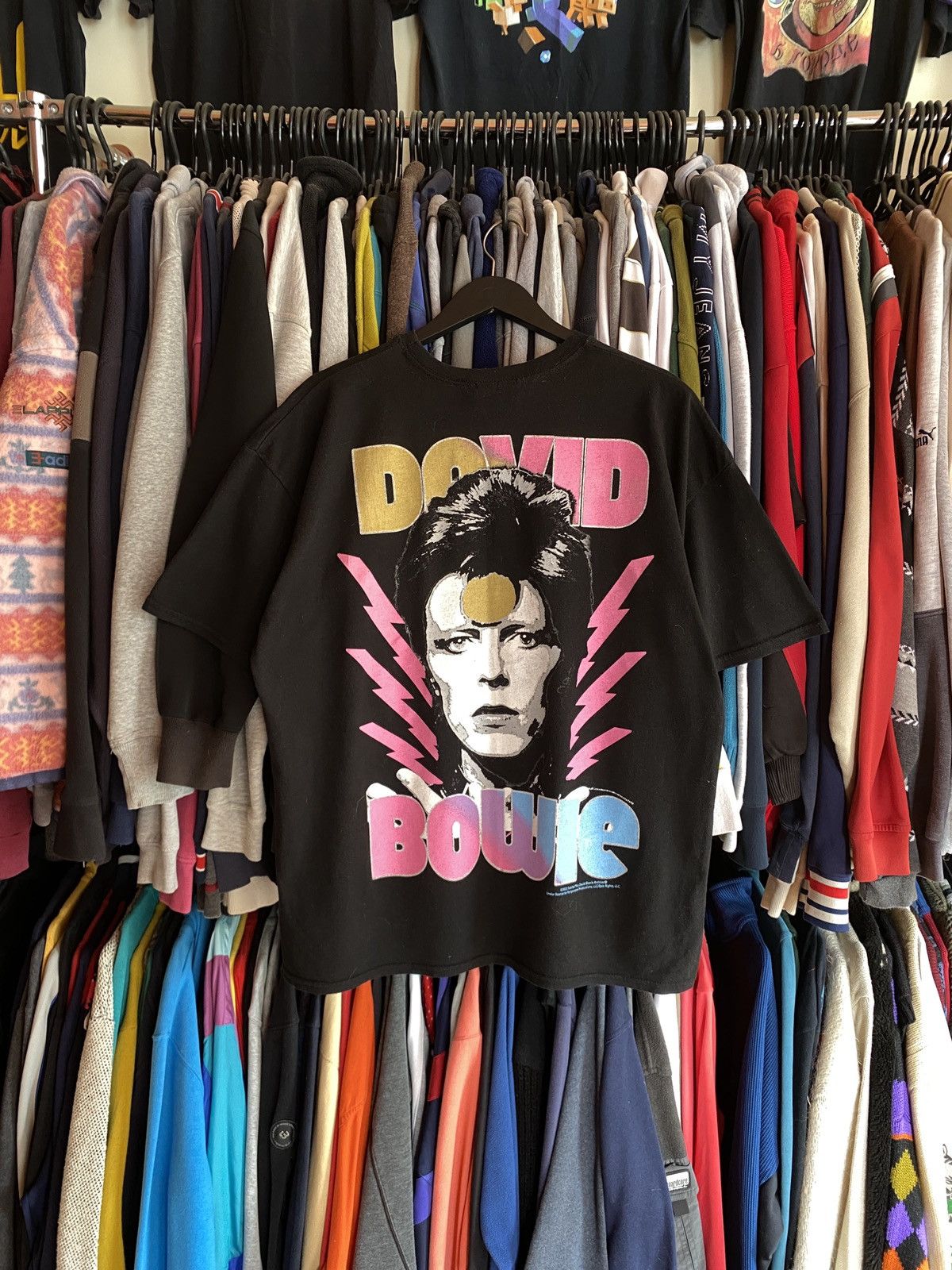 Band Tees VINTAGE DAVID BOWIE BAGGY OVERSIZED T-SHIRT Size US XL / EU 56 / 4 - 1 Thumbnail