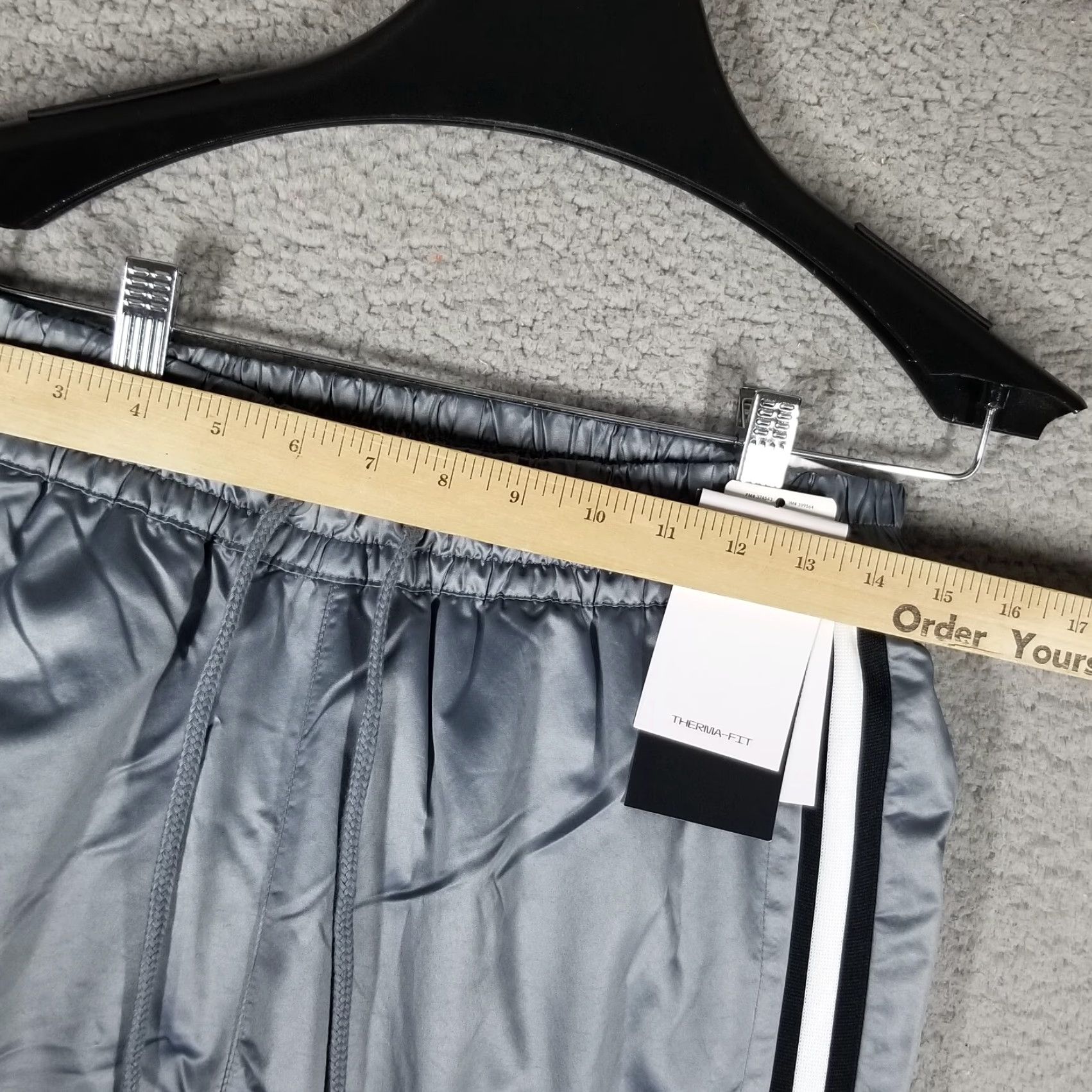 Nike Nike Therma-FIT Repel Jogger Pants Men S Gray Black Sports Activewear Winter Spring Fall Size US 29 - 4 Thumbnail