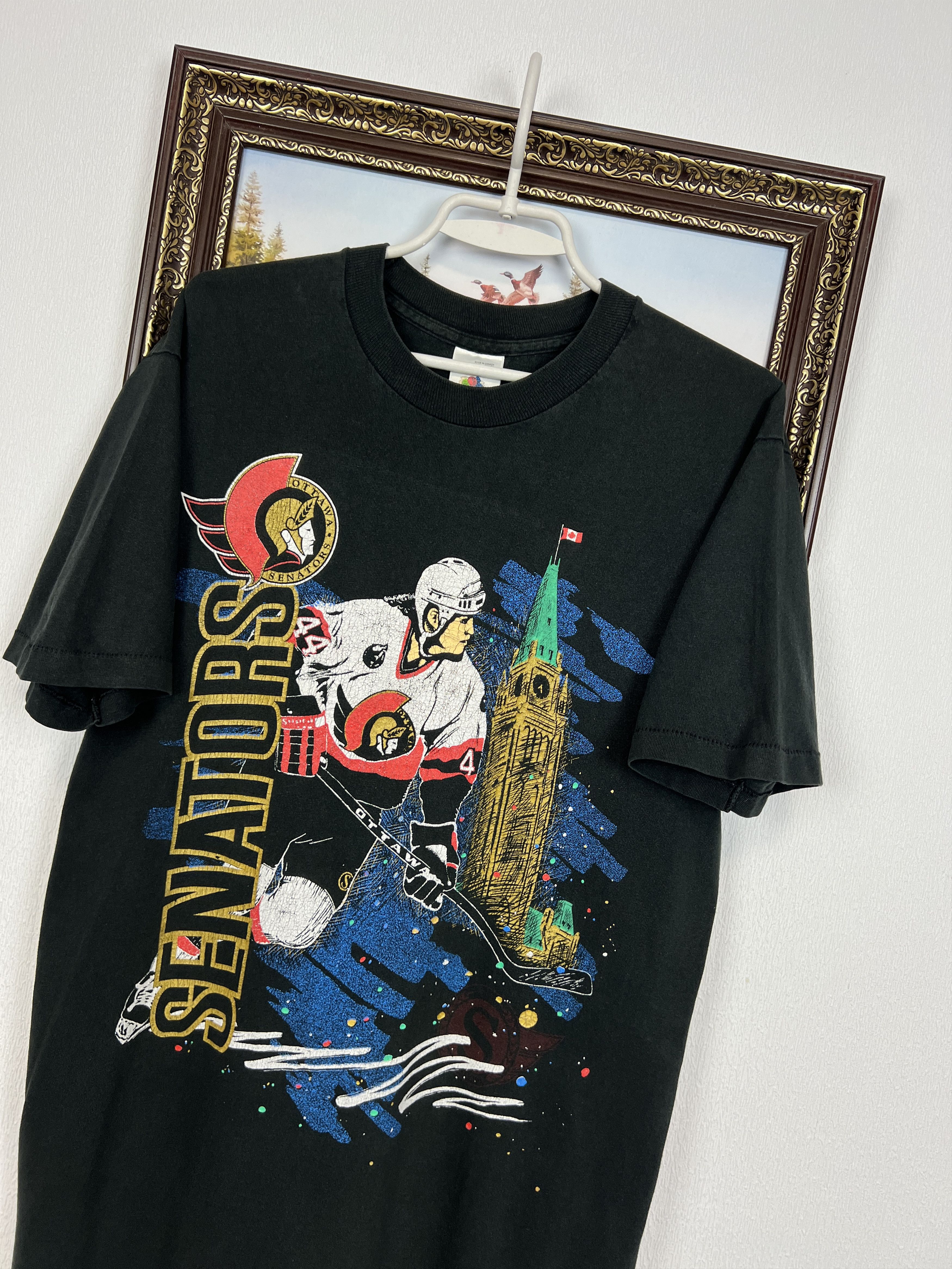 Vintage Vintage Ottawa Senators Shirt NHL Hockey Over Tee Shirt Size US M / EU 48-50 / 2 - 3 Thumbnail