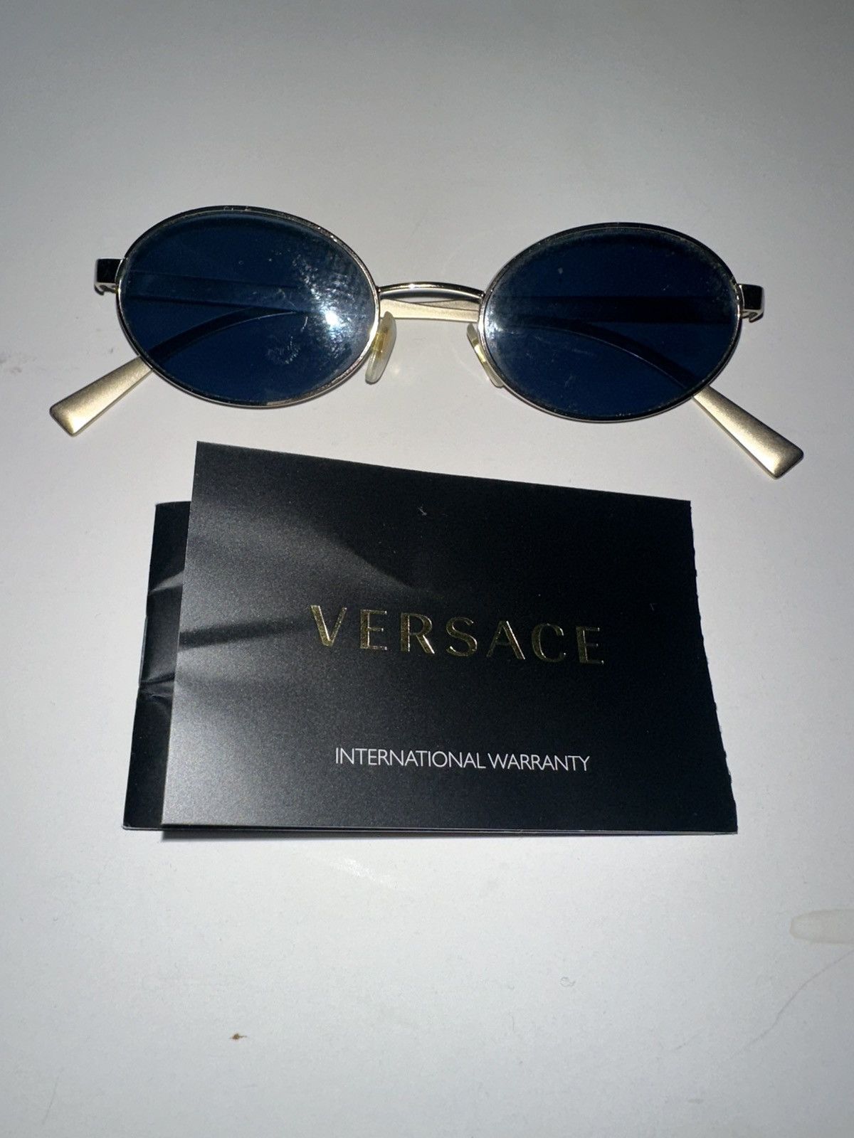 Versace Versace Oval Glasses Size ONE SIZE - 2 Thumbnail