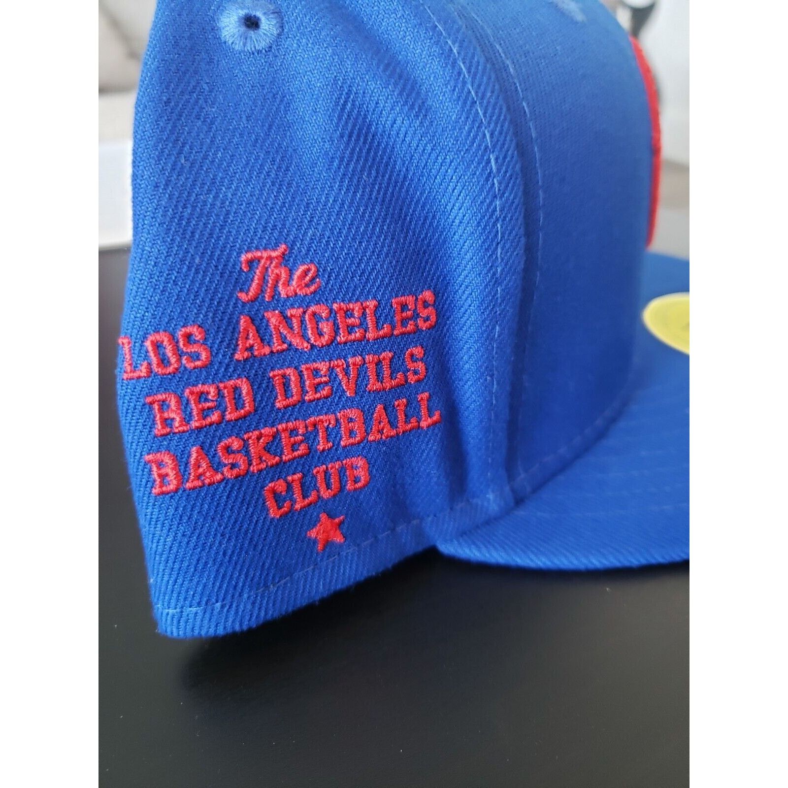 Other Los Angeles Red Devils Hat Black Five 7 5/8 Physical Culture Size ONE SIZE - 5 Thumbnail