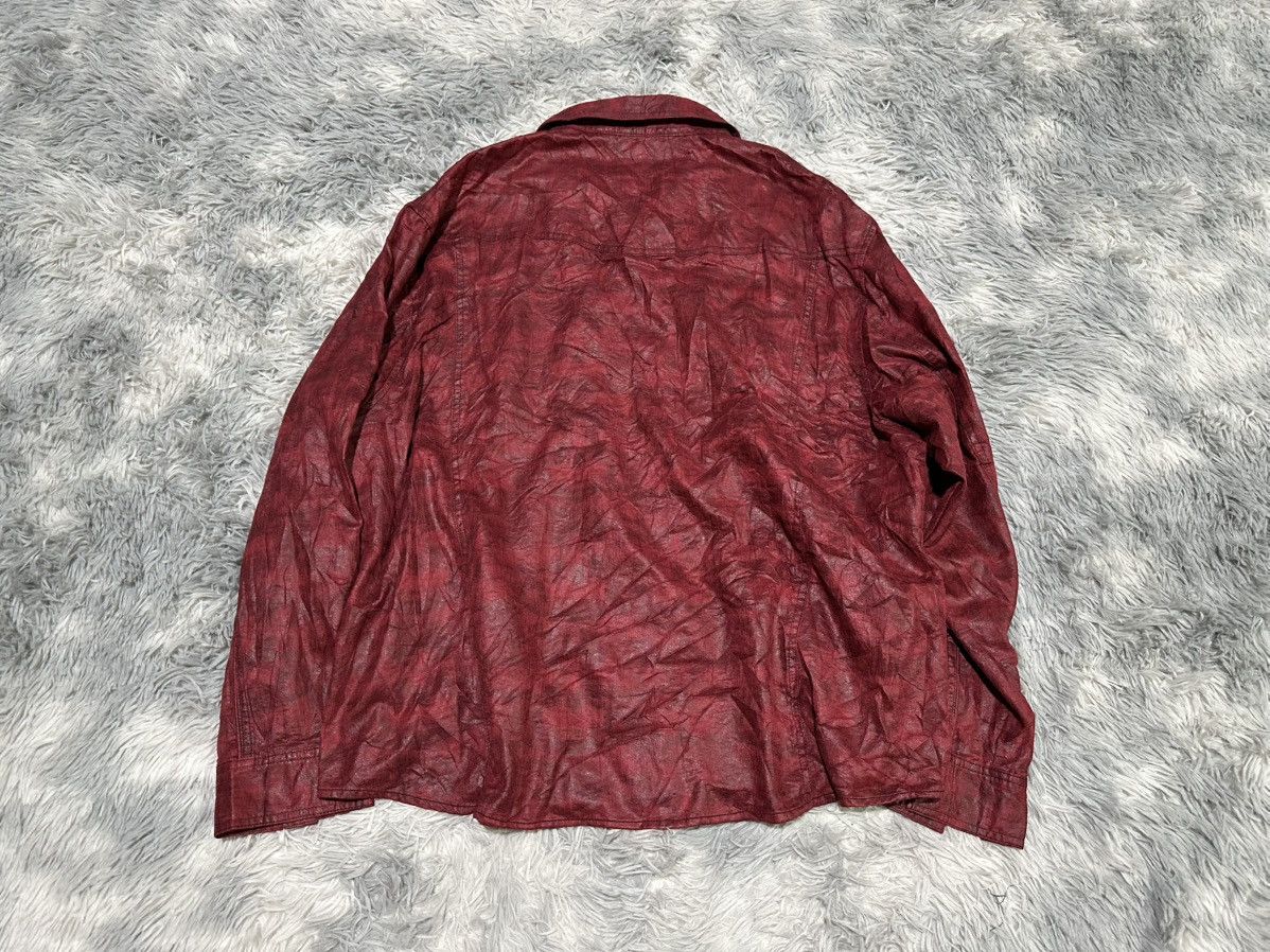In The Attic 🔥Sick Y2K In The Attic Acid Blood Waxed Shirt Goth Punk Size US XL / EU 56 / 4 - 4 Thumbnail