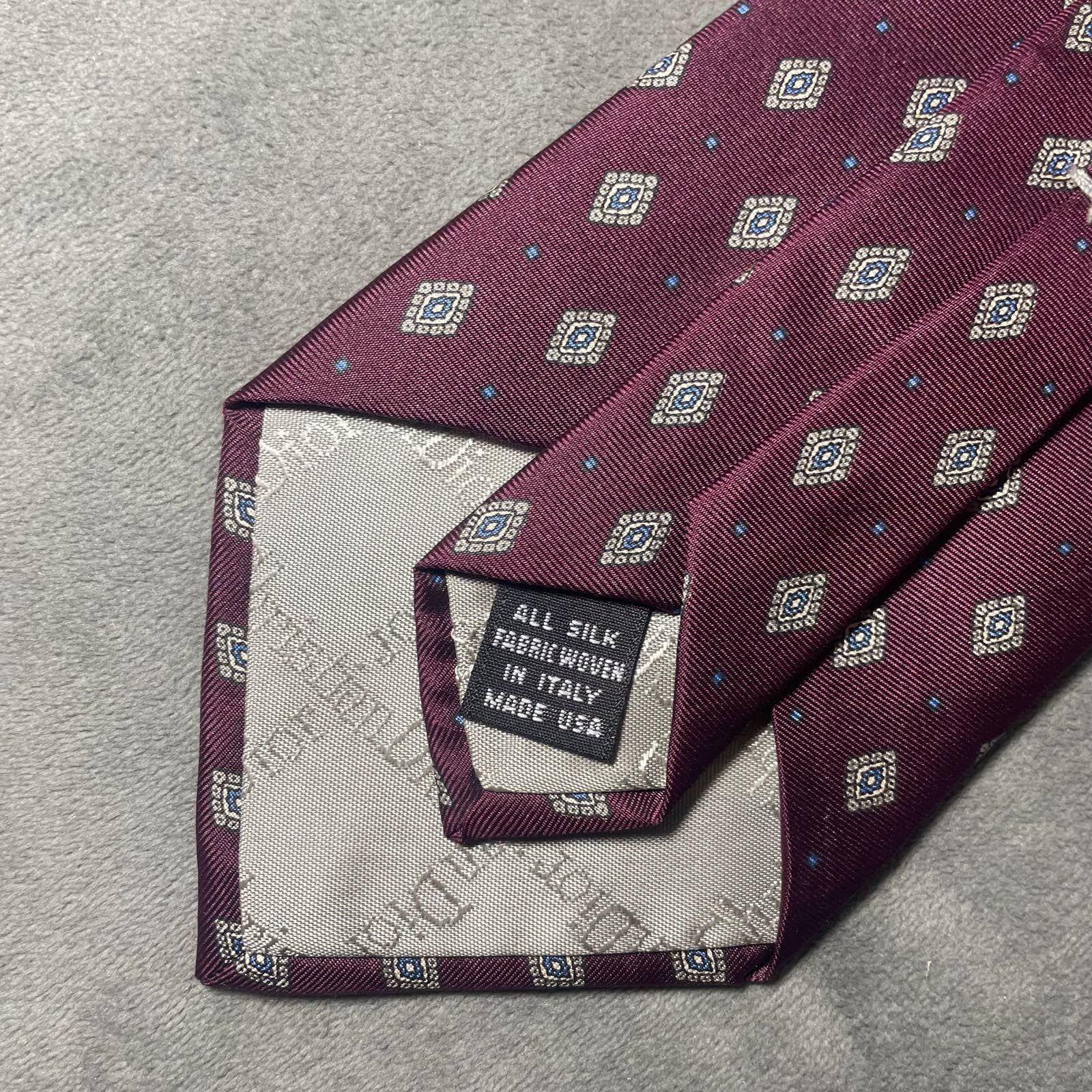Luxury LOT OF 4 Christian Dior Monsieur 100% Silk Neckties Assorted Size ONE SIZE - 4 Thumbnail