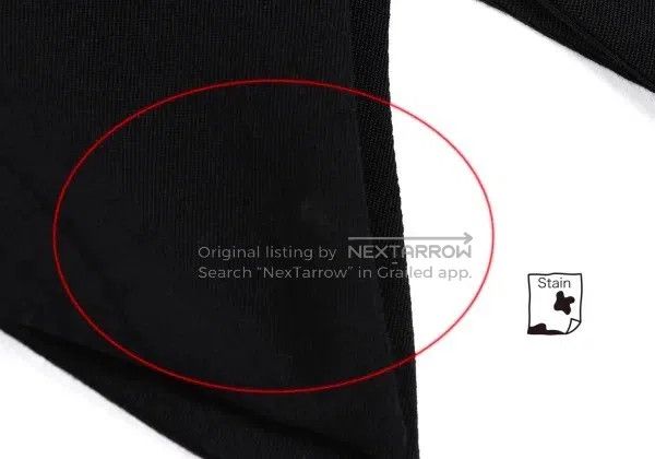 Comme des Garcons Comme Des Garcons size M Black vintage serrated trousers Size 23" - 6 Thumbnail
