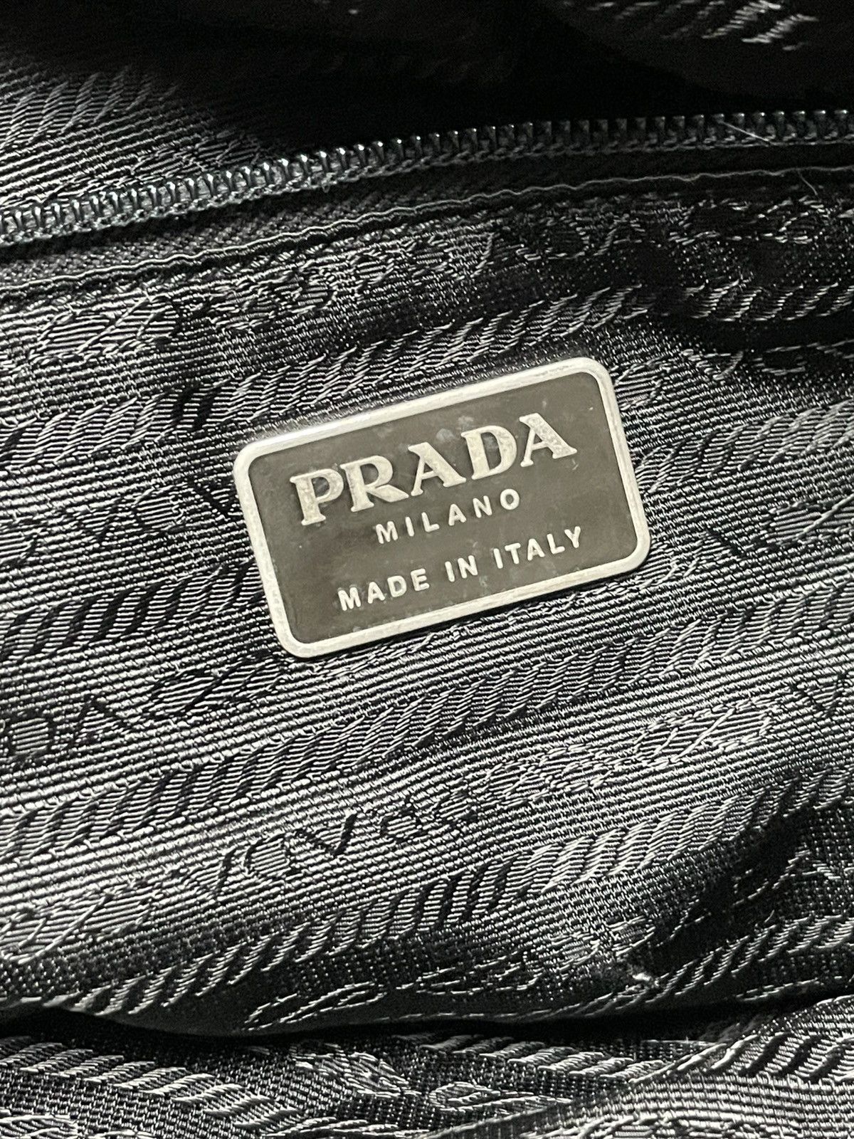 Prada Vintage Prada Tessuto Crossbody Bag (46) Size ONE SIZE - 13 Thumbnail