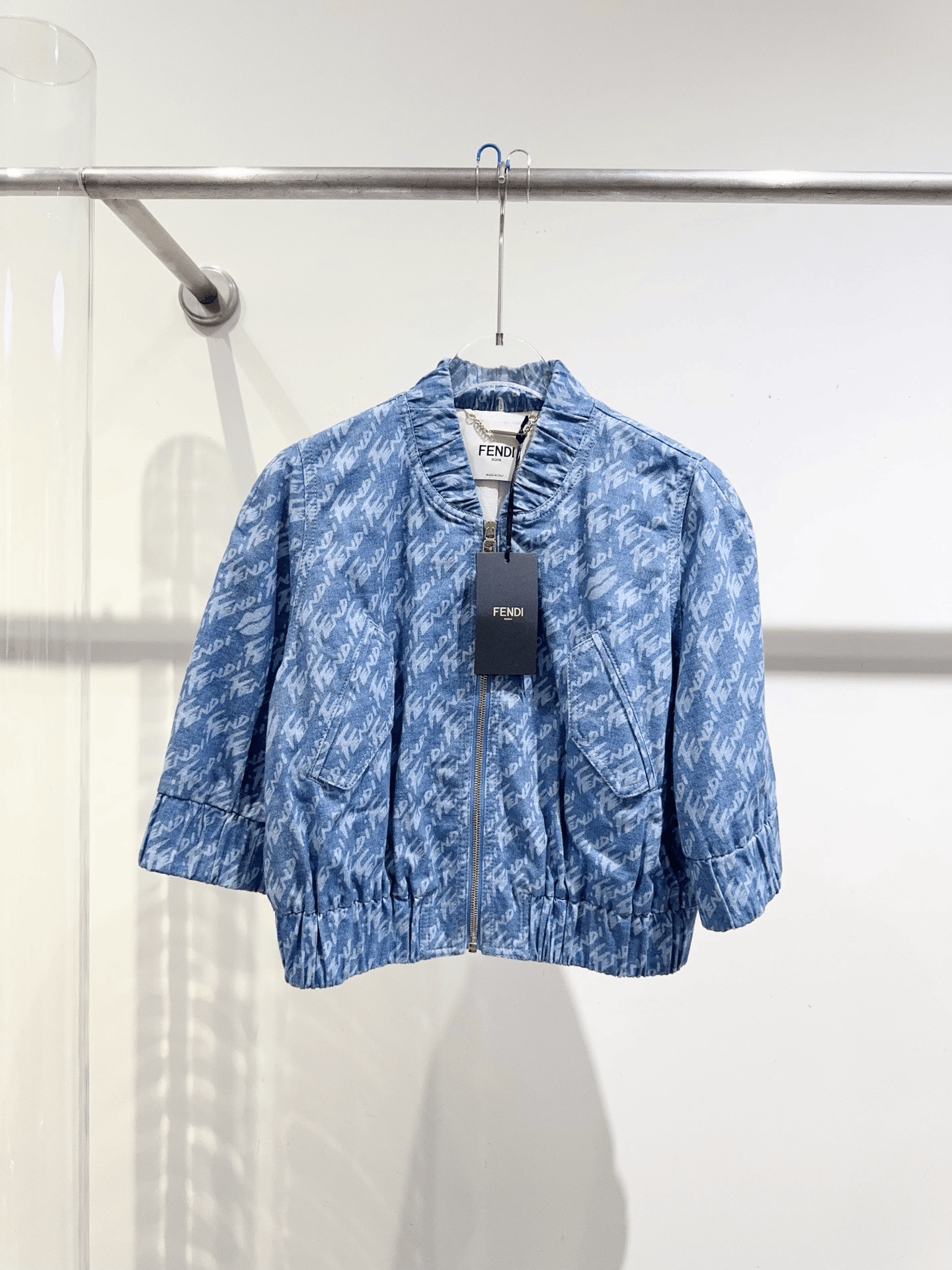 Fendi Fendi Denim Jacket Size M / US 6-8 / IT 42-44 - 1 Thumbnail