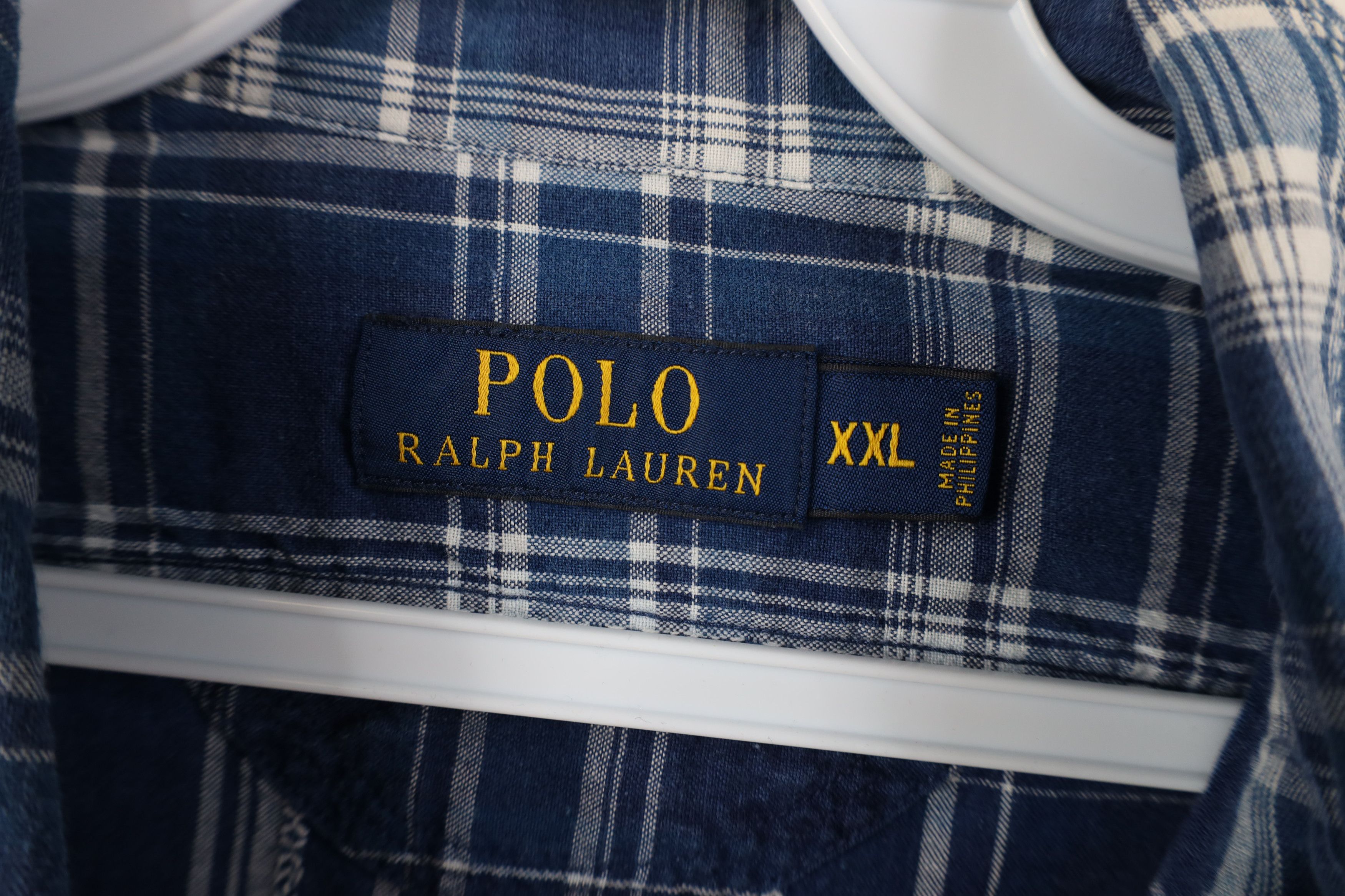 Ralph Lauren Deadstock Vintage Ralph Lauren Pocket Flannel Button Shirt Size US XXL / EU 58 / 5 - 8 Thumbnail