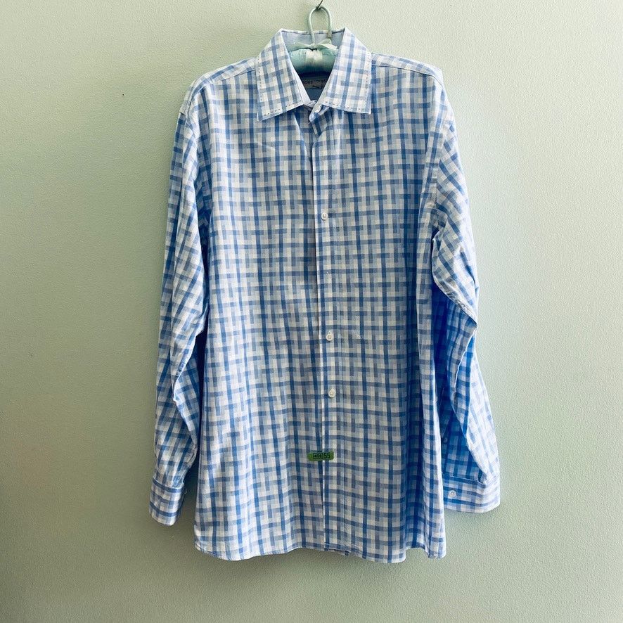 Pronto Uomo Pronto-Uomo purple geometric button down Size US L / EU 52-54 / 3 - 2 Thumbnail