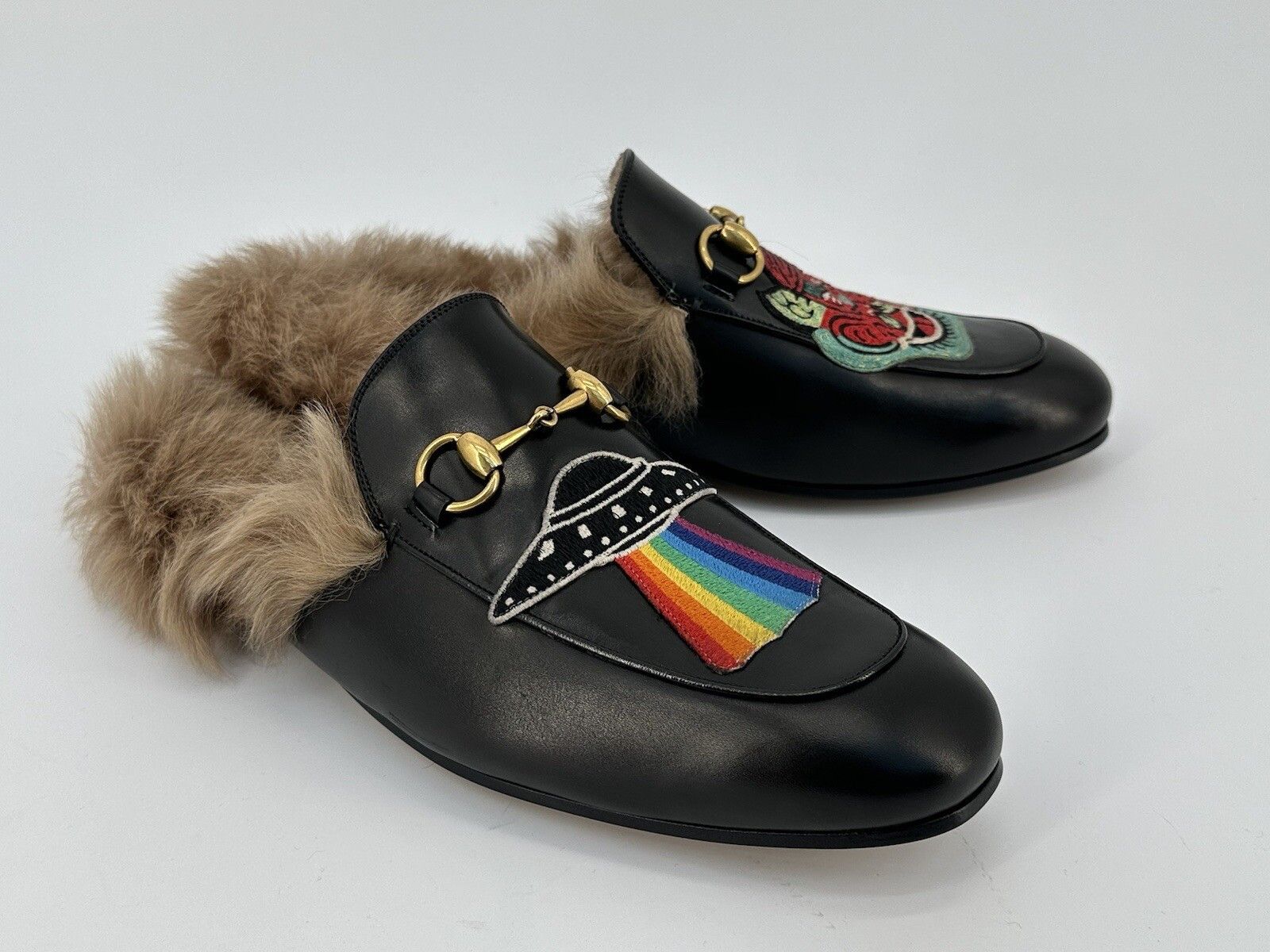 Gucci Size-EU-42/UK-8/US-9 New Gucci Men's Princetown Size US 9 / EU 42 - 2 Thumbnail