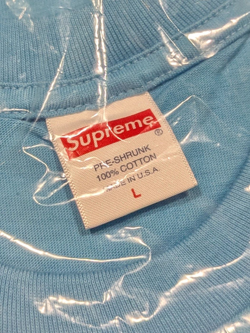 Supreme Supreme S/S19 It Gets Better Every Time Tee (Lt Slate) Large Size US L / EU 52-54 / 3 - 4 Thumbnail