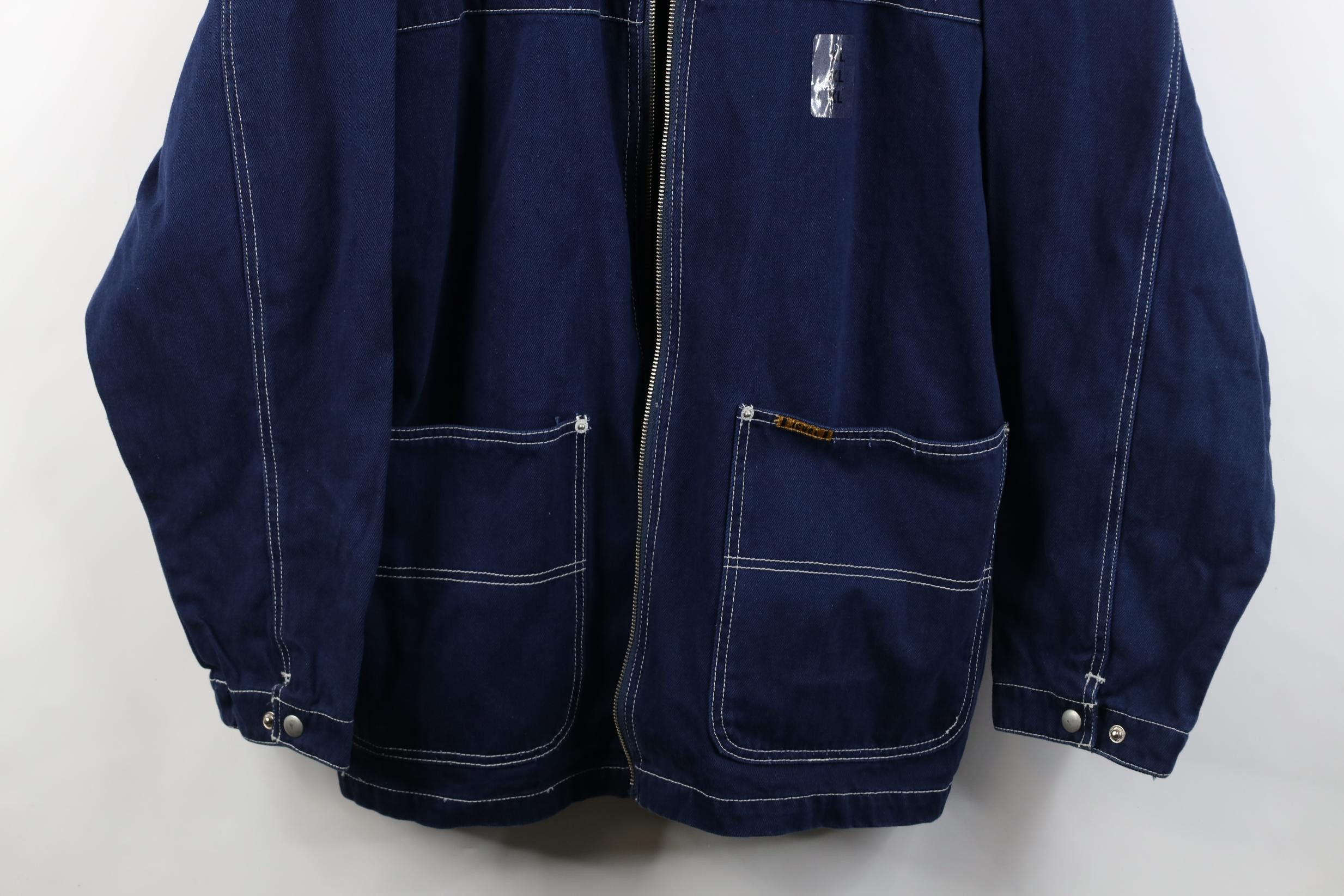 Vintage AS IS Deadstock Vintage 90s Streetwear Chore Barn Jacket Size US XL / EU 56 / 4 - 3 Thumbnail