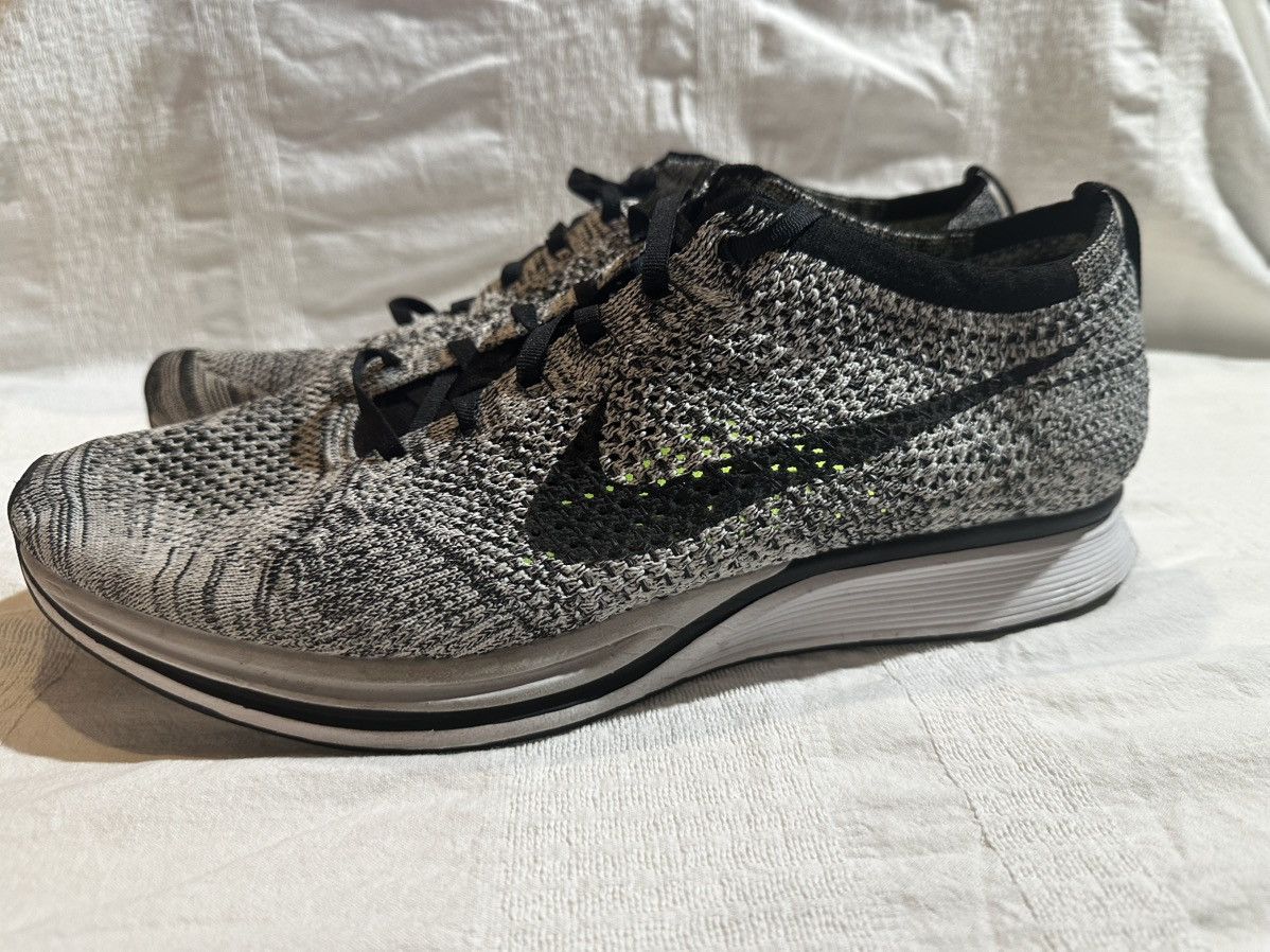 Nike Nike Flyknit Racer - OREO Size US 13 / EU 46 - 1 Thumbnail