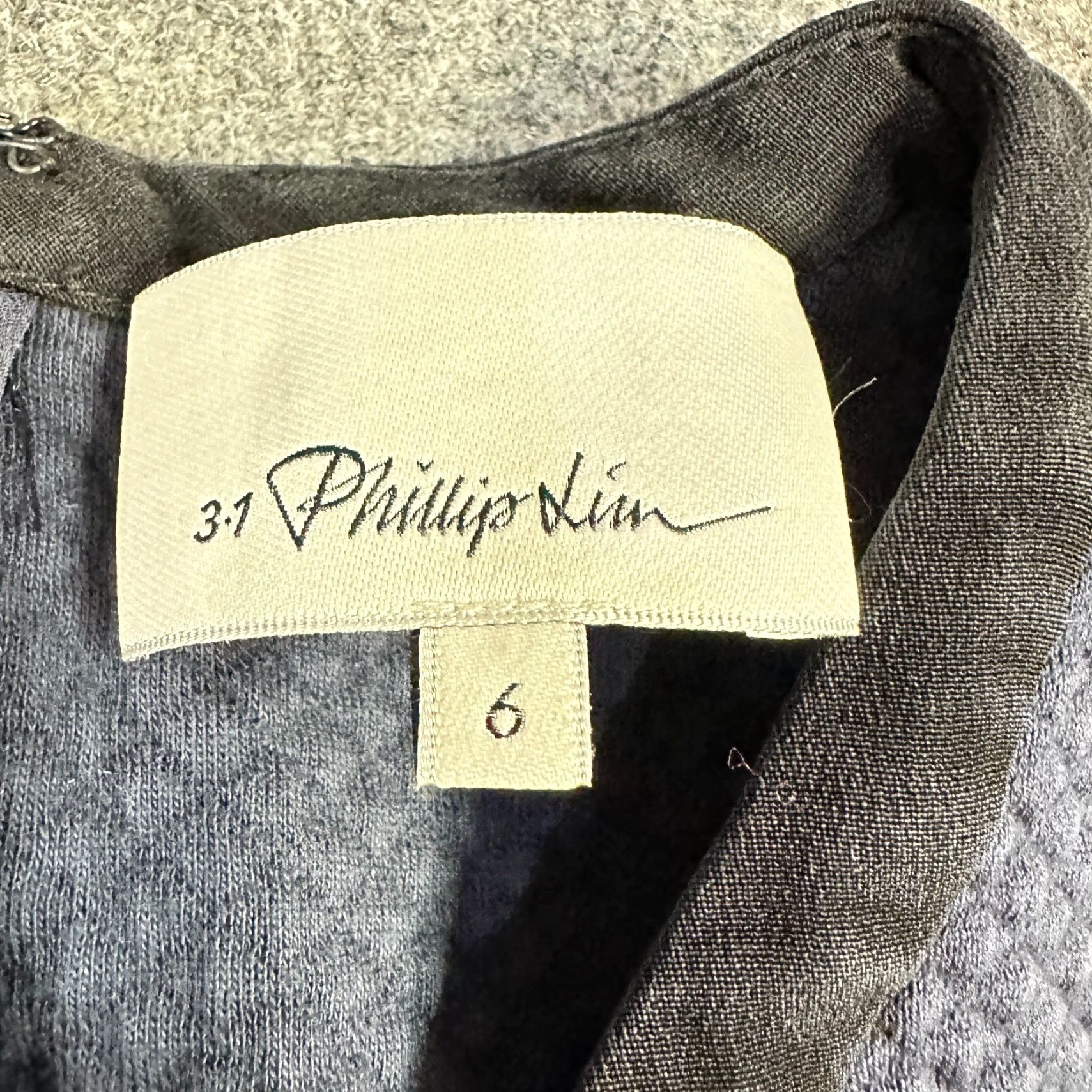 3.1 Phillip Lim 3.1 Phillip Lim Womens Dress Cap Sleeve Sheath Quilted Blue 6 Casual Party/Cocktail Crew Neck Long 100% Cotton Vintage No Size M / US 6-8 / IT 42-44 - 5 Thumbnail