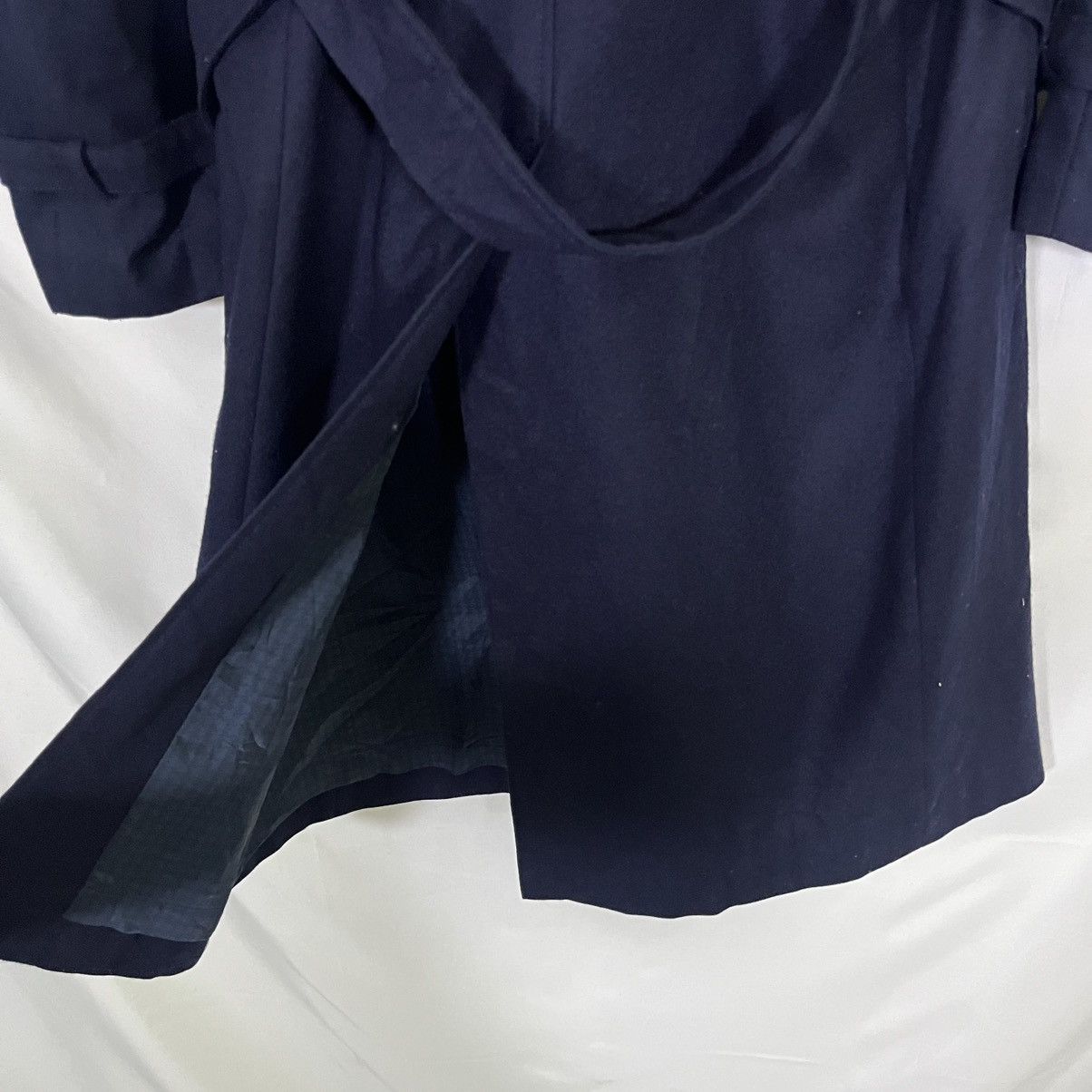 Yohji Yamamoto D’URBAN DOUBLE BREASTED TRENCH COAT JACKET Size US M / EU 48-50 / 2 - 14 Thumbnail