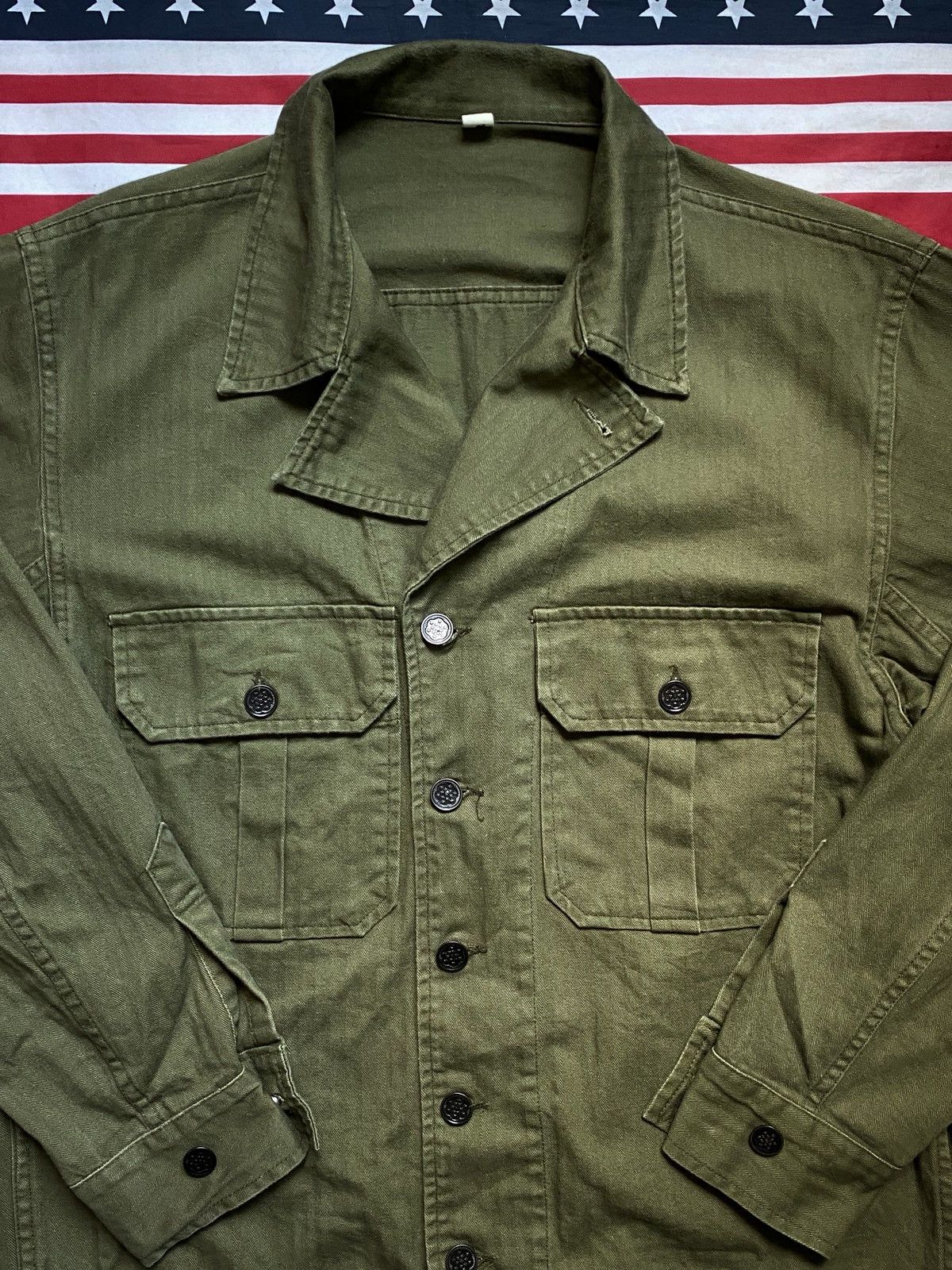 Vintage US Army 1st Pattern 13Star Size US M / EU 48-50 / 2 - 2 Thumbnail