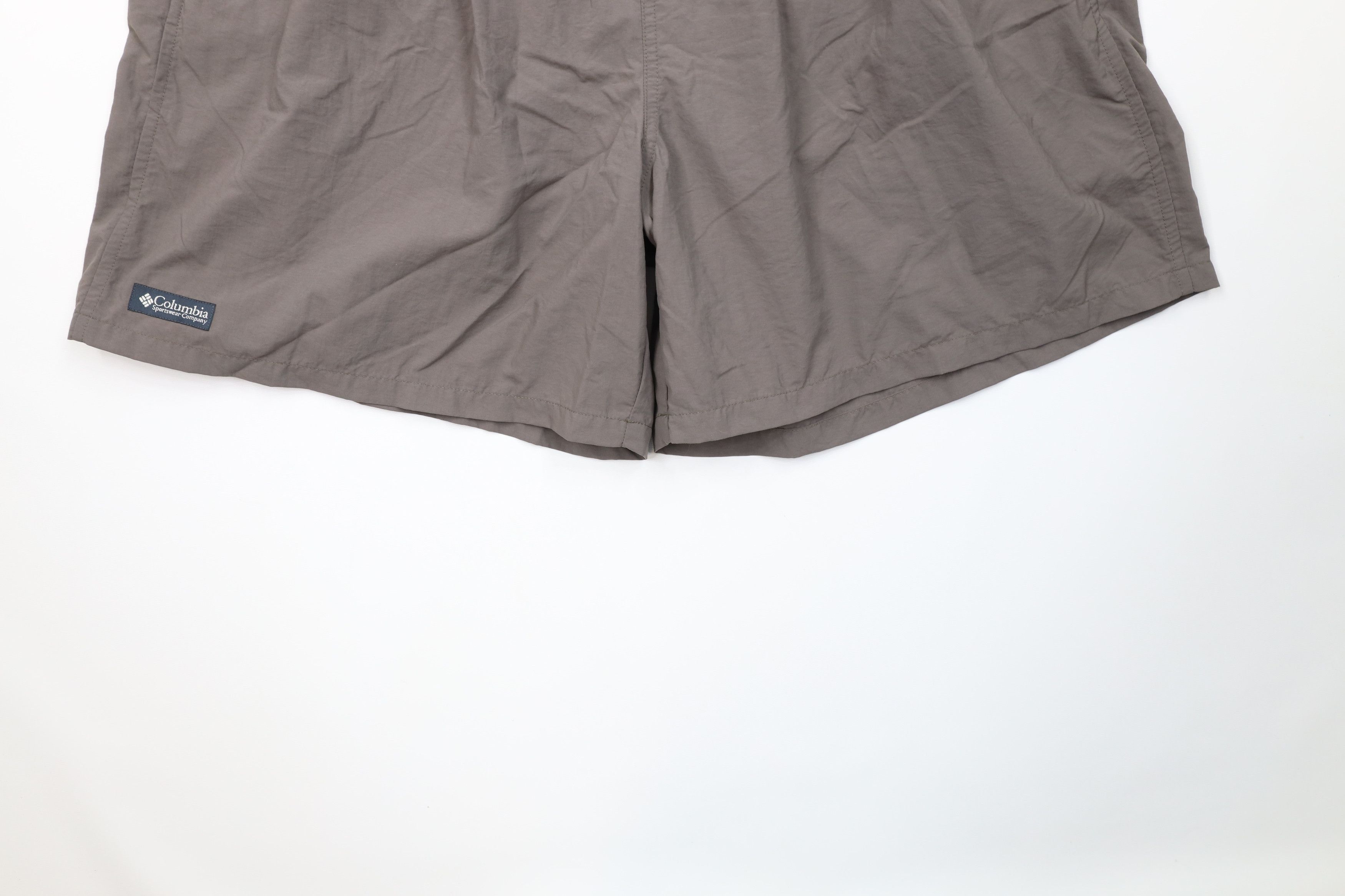 Columbia Vintage 90s Columbia Box Logo Belted Lined Trekking Shorts Size US 36 / EU 52 - 4 Thumbnail