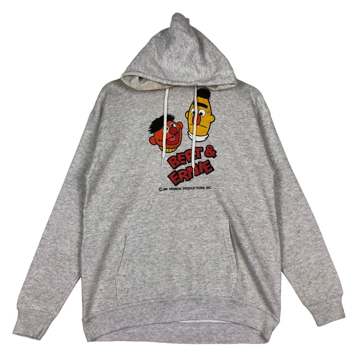 Vintage 🔥90’s VTG HOODIE PULL OVER BERT & ERNIE JIM HENSON PRODT. Size US M / EU 48-50 / 2 - 3 Thumbnail