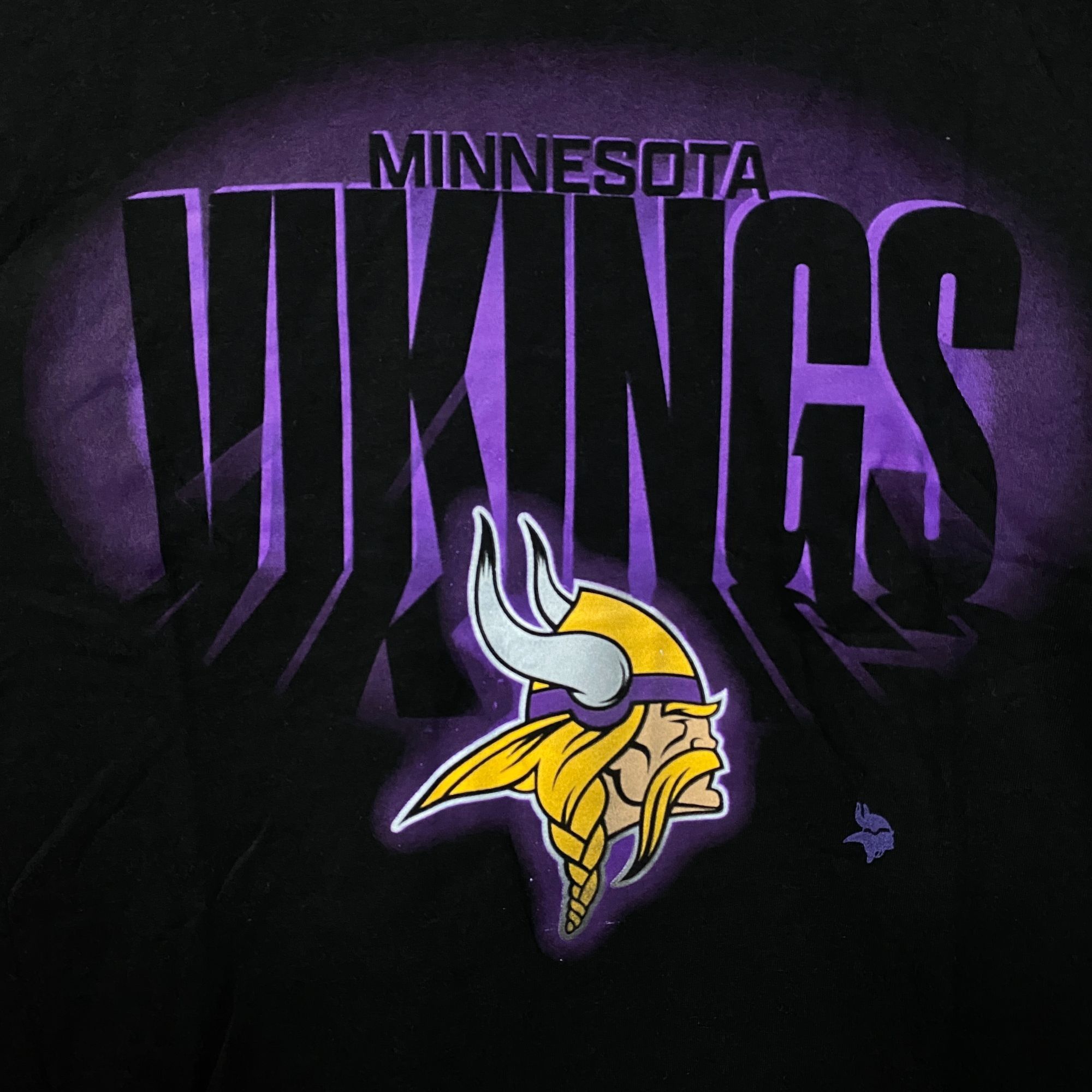 NFL FOCO NFL Minnesota Vikings Logo Graphic T-Shirt 2XL Size US XXL / EU 58 / 5 - 2 Thumbnail