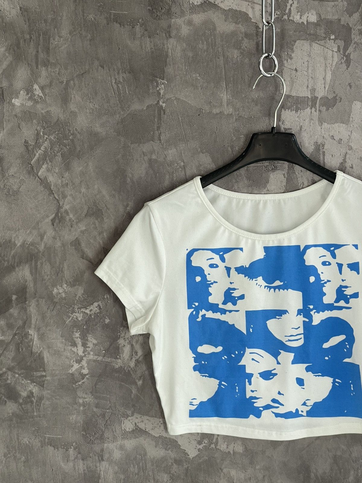 Hysteric Glamour Y2K Sexy Girl Avant Garde Crop Top T shirt Size M / US 6-8 / IT 42-44 - 3 Thumbnail