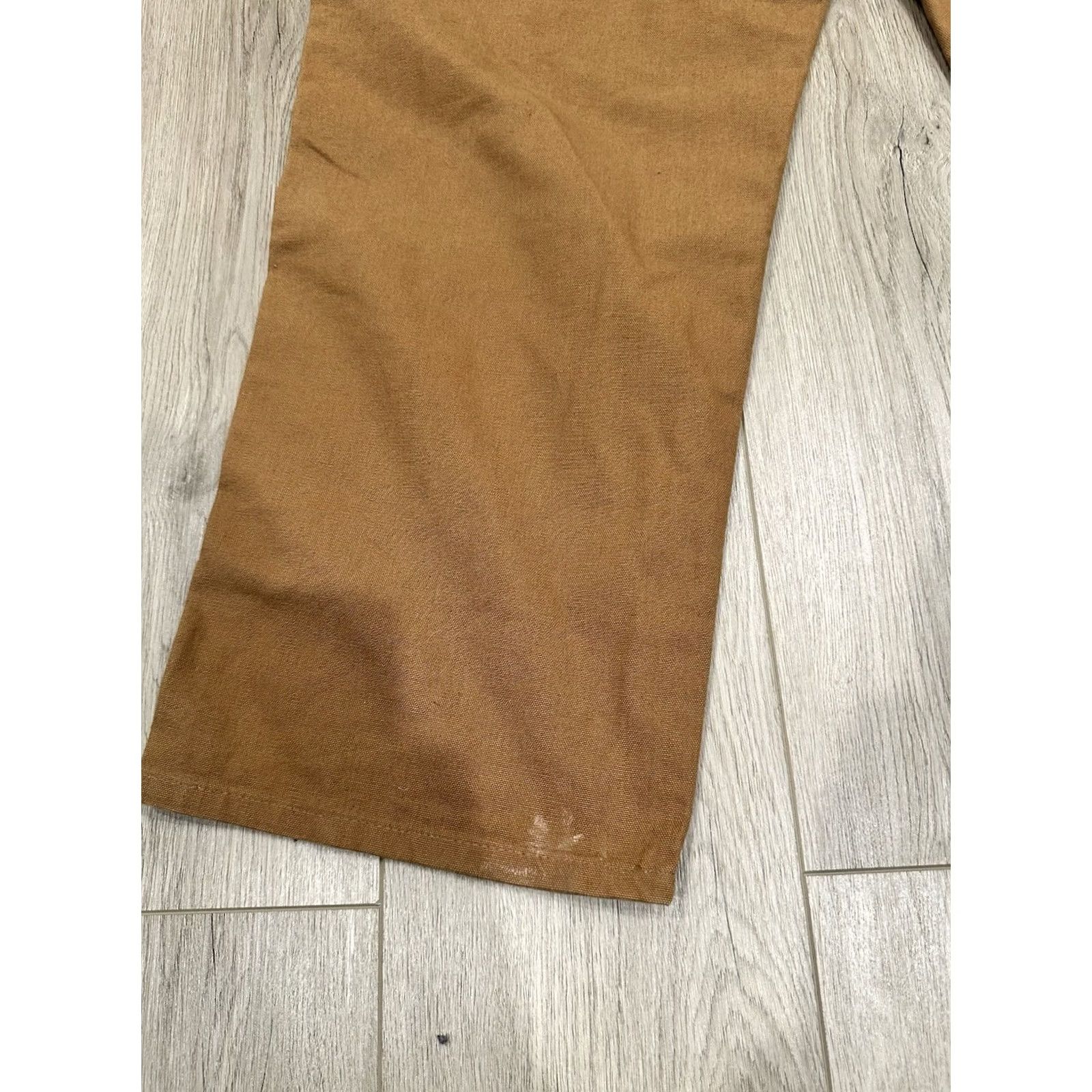 Carhartt Carhartt Pants Mens 42 Brown Duck Canvas Size 42x30 Dungaree Fit Workwear B11 BRN Size US 42 / EU 58 - 4 Thumbnail