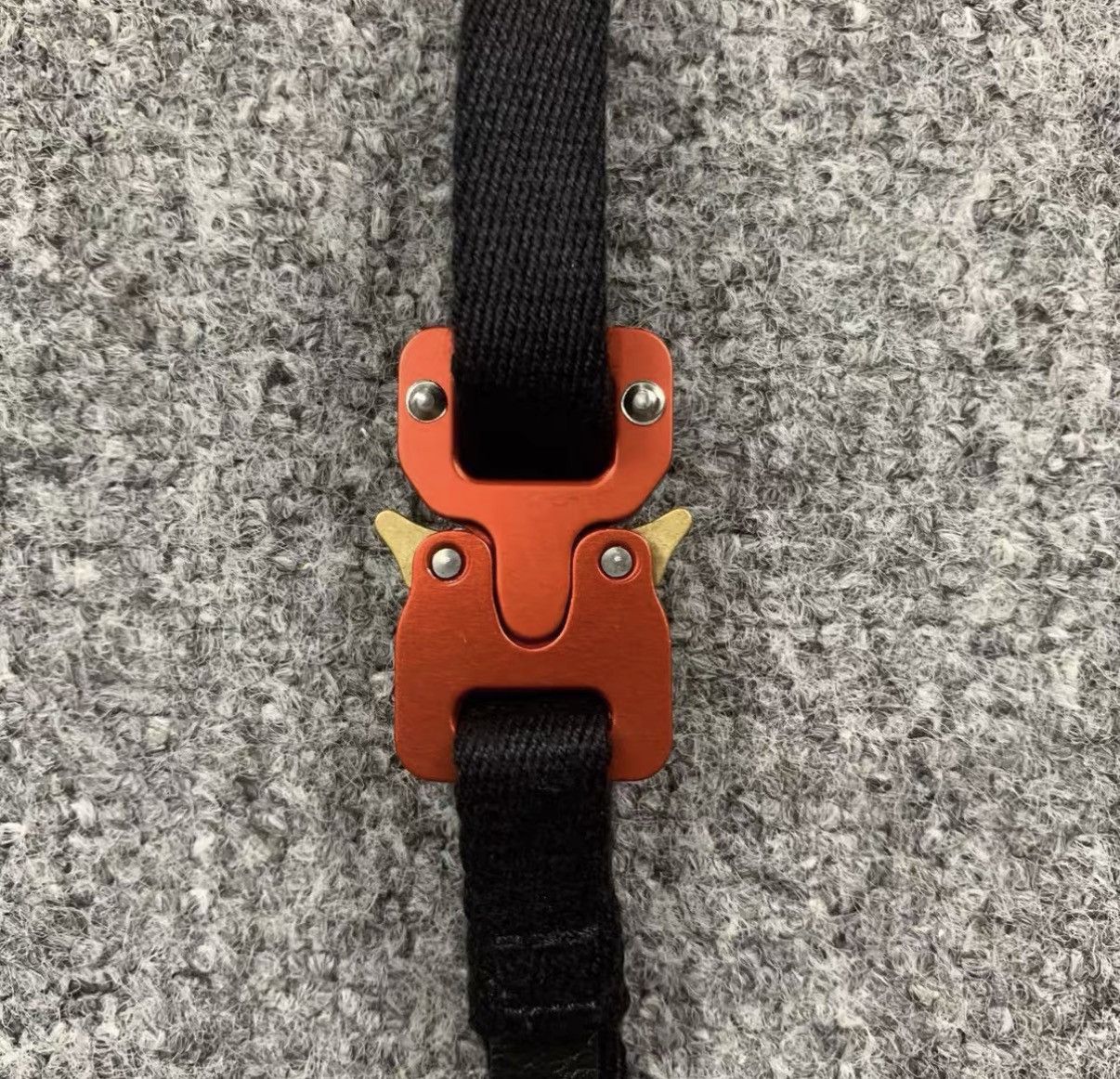 1017 ALYX 9SM ALYX Black Single Buckle Slim Canvas Belt J41 Size ONE SIZE - 3 Thumbnail