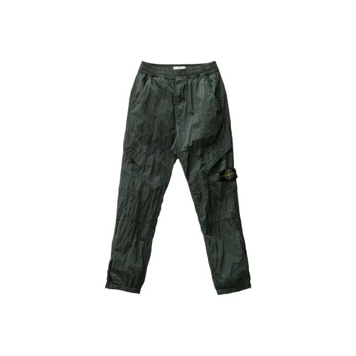 Stone Island Stone Island Green Logo Zip Casual Pants Size US 34 / EU 50 - 1 Thumbnail