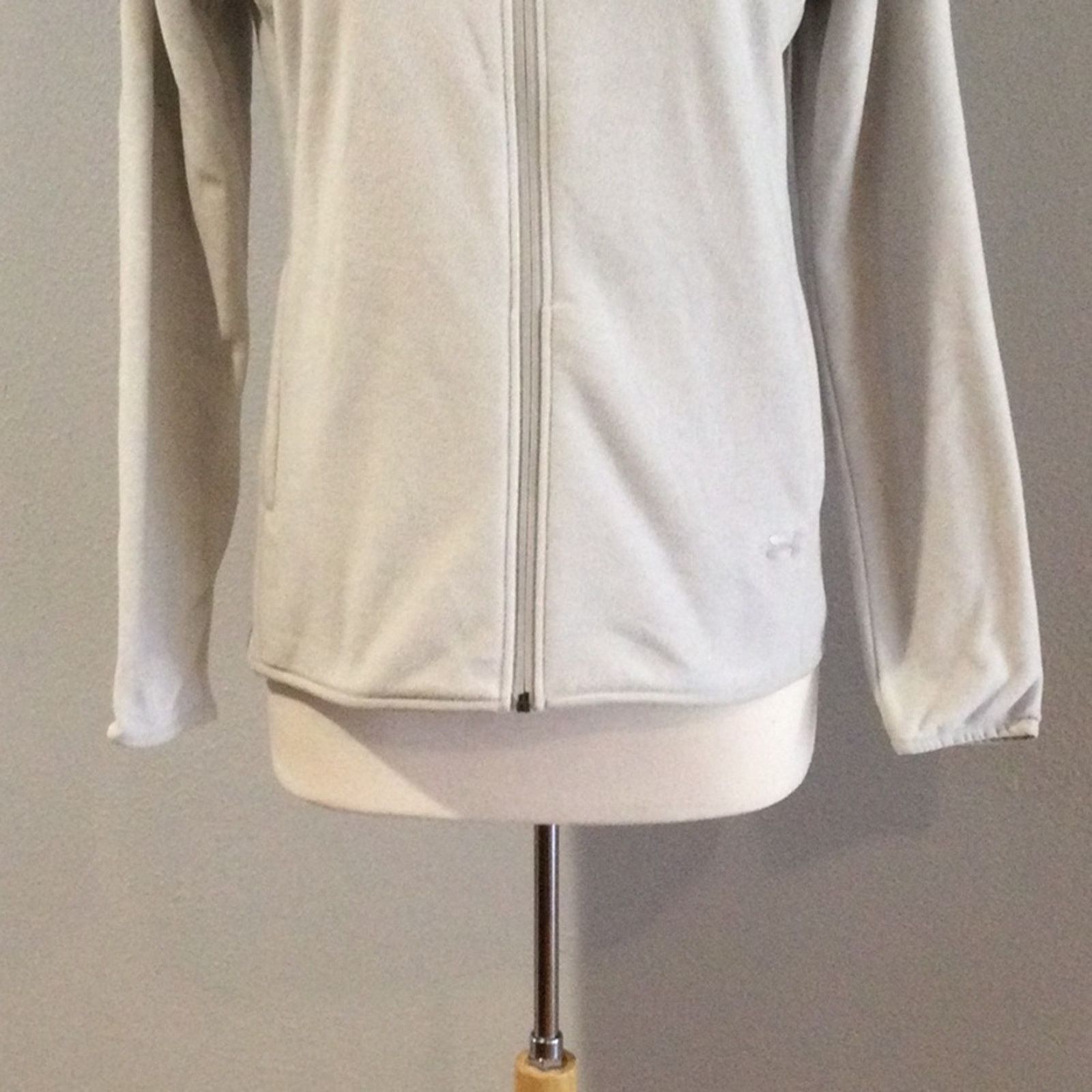 Under Armour Under Armour Gray Loose Cold Gear Full Zip Jacket Size Sm/P Size S / US 4 / IT 40 - 3 Thumbnail
