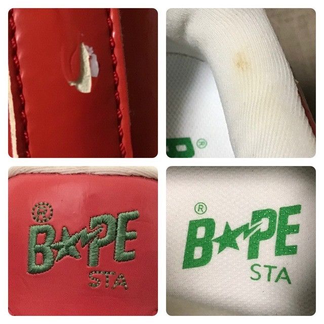 Bape × Kaws × Nigo KAWS CHOMPERS BAPE STA Patent Leather Sneakers APE NIGO Size US 9.5 / EU 42-43 - 9 Thumbnail