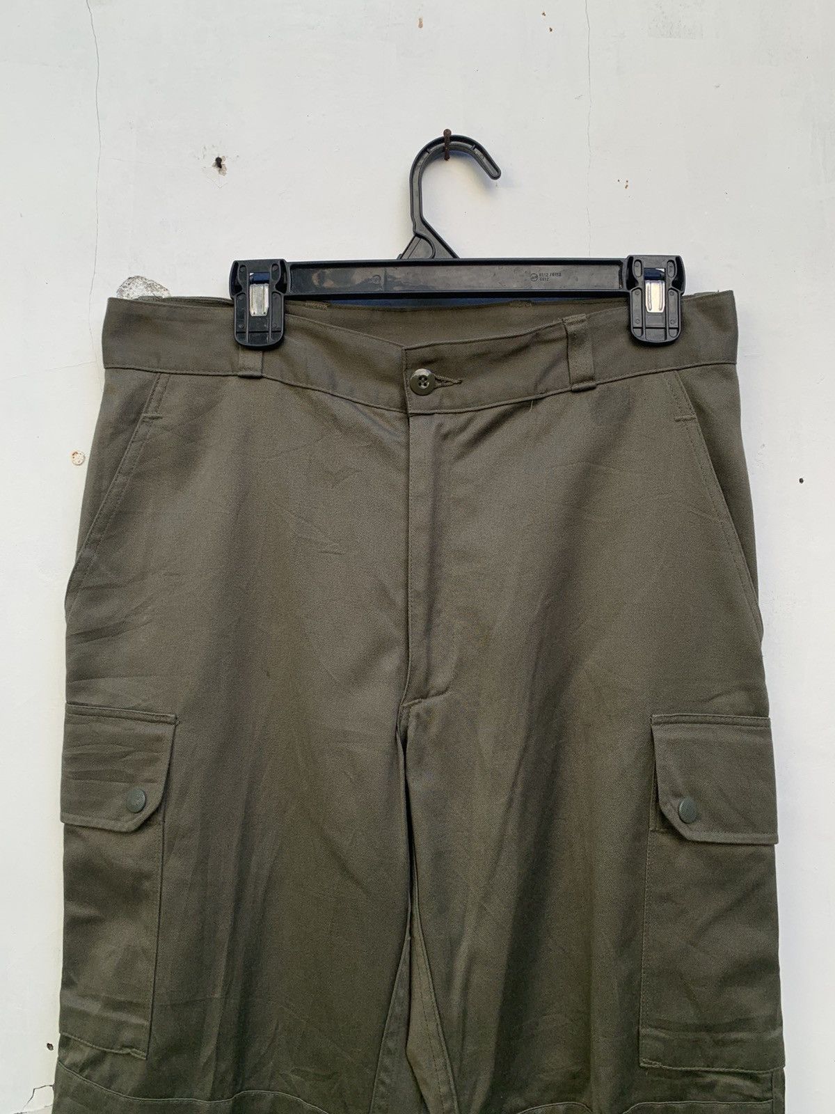 Alpha Industries Vintage 90’s Socovet Bais French Army Jogger pants Size US 32 / EU 48 - 2 Thumbnail