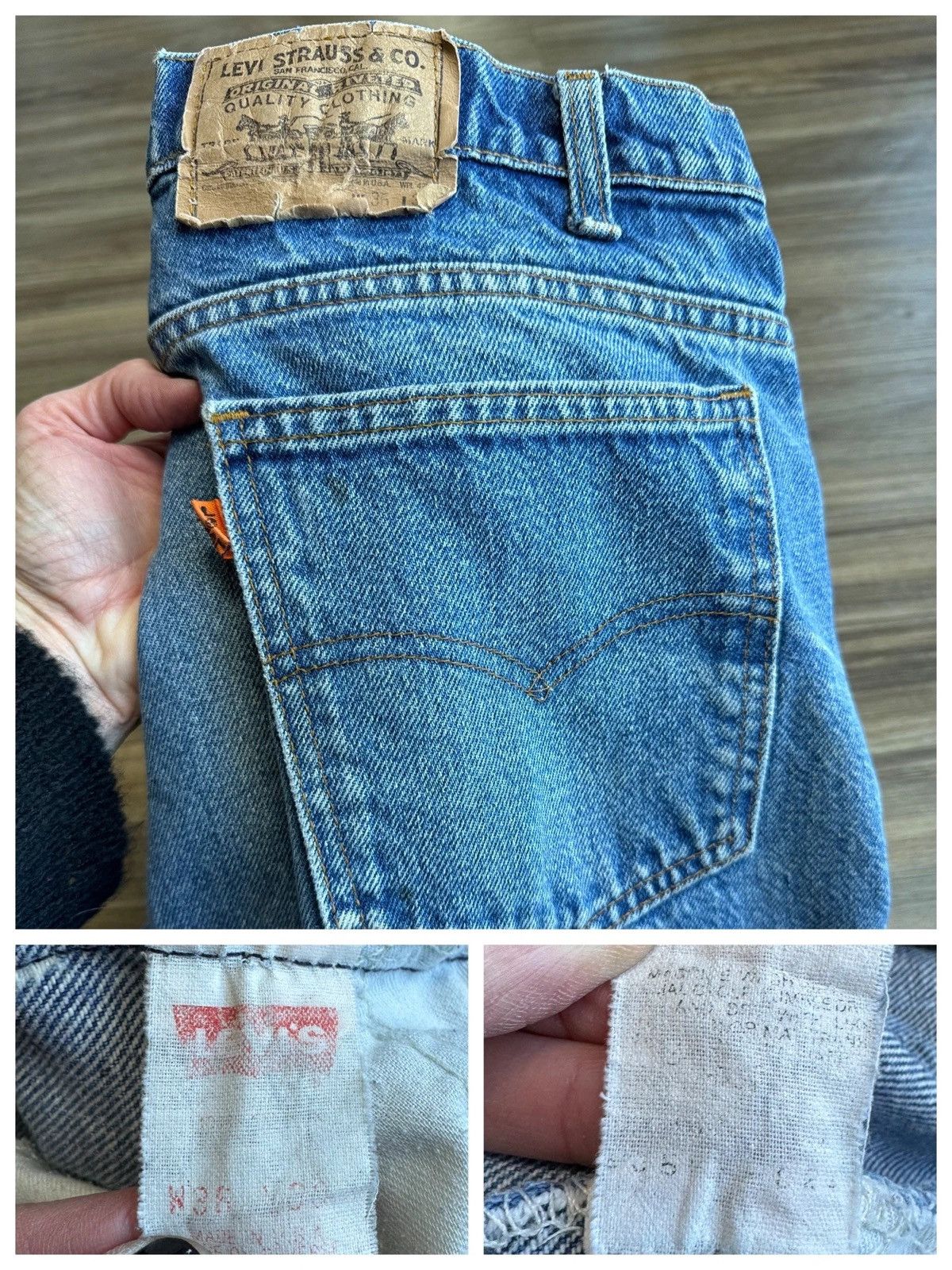 Levi's Vintage Clothing 1980s Levi’s USA 505 Size US 34 / EU 50 - 8 Thumbnail