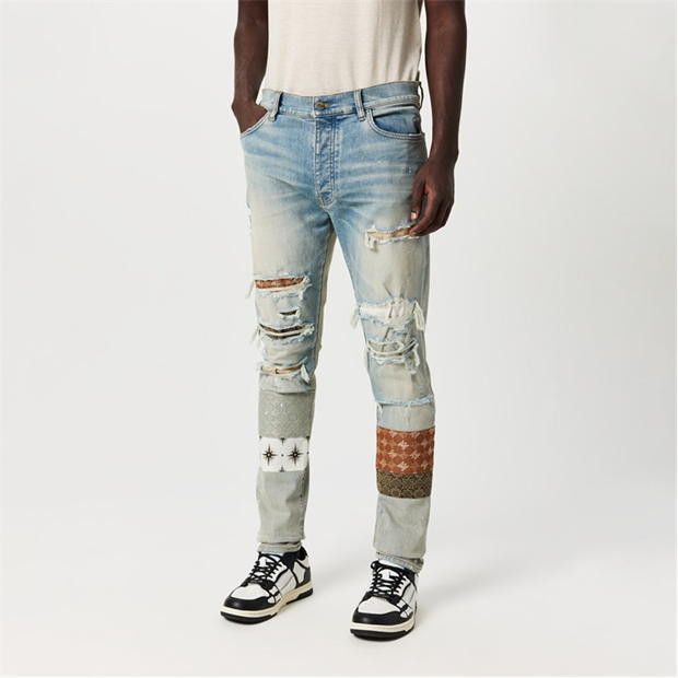 Amiri AMIRI Distressed Skinny Jeans Size US 32 / EU 48 - 3 Thumbnail