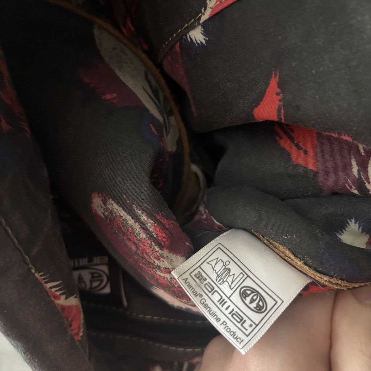 If Six Was Nine × Le Grande Bleu (L.G.B.) Vintage Y2K Animal Bag Suede Size ONE SIZE - 9 Thumbnail