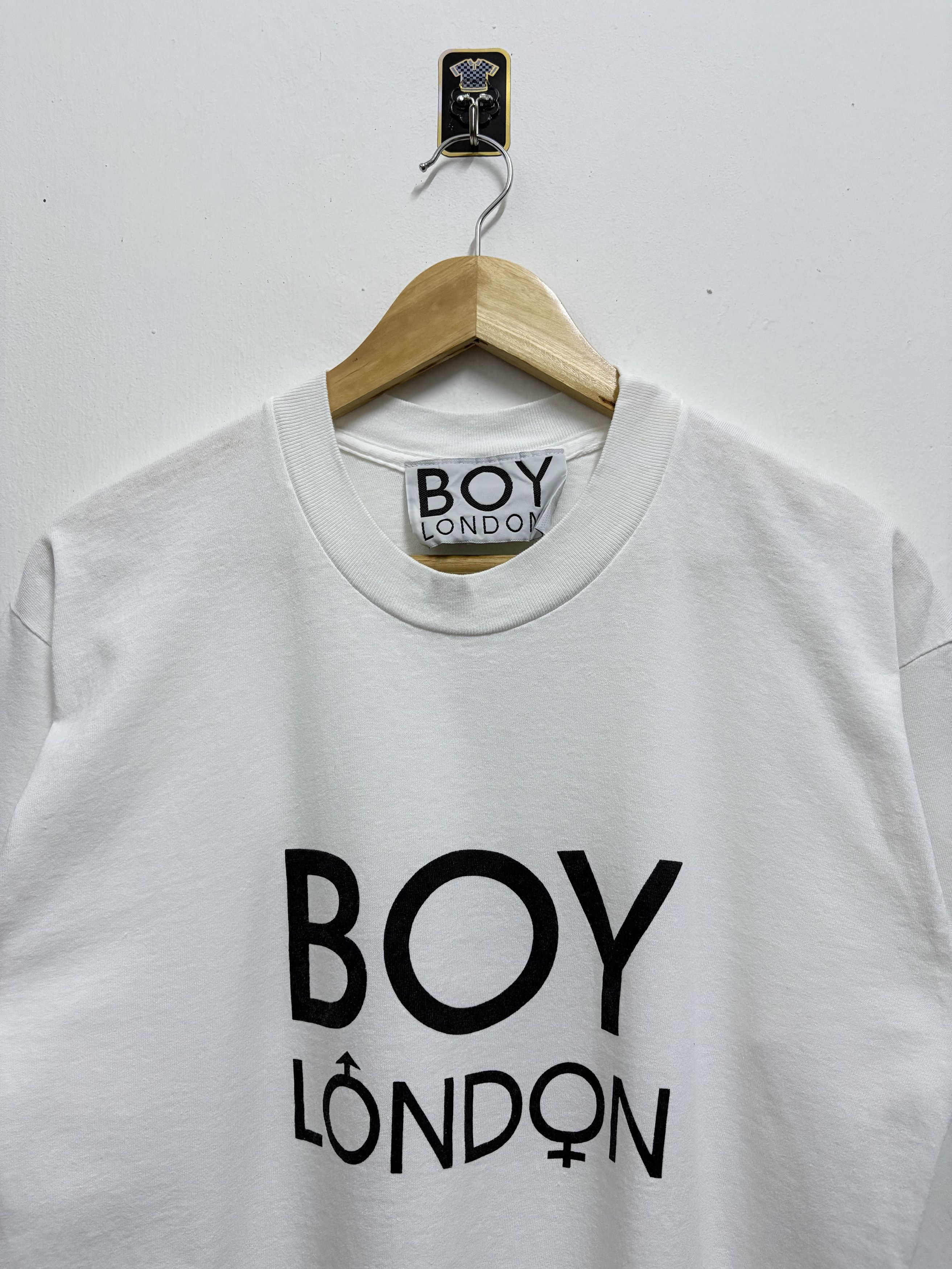 Boy London Vintage 90's Boy London - Anarchy Stephane Raynor T-Shirt Size US M / EU 48-50 / 2 - 3 Thumbnail