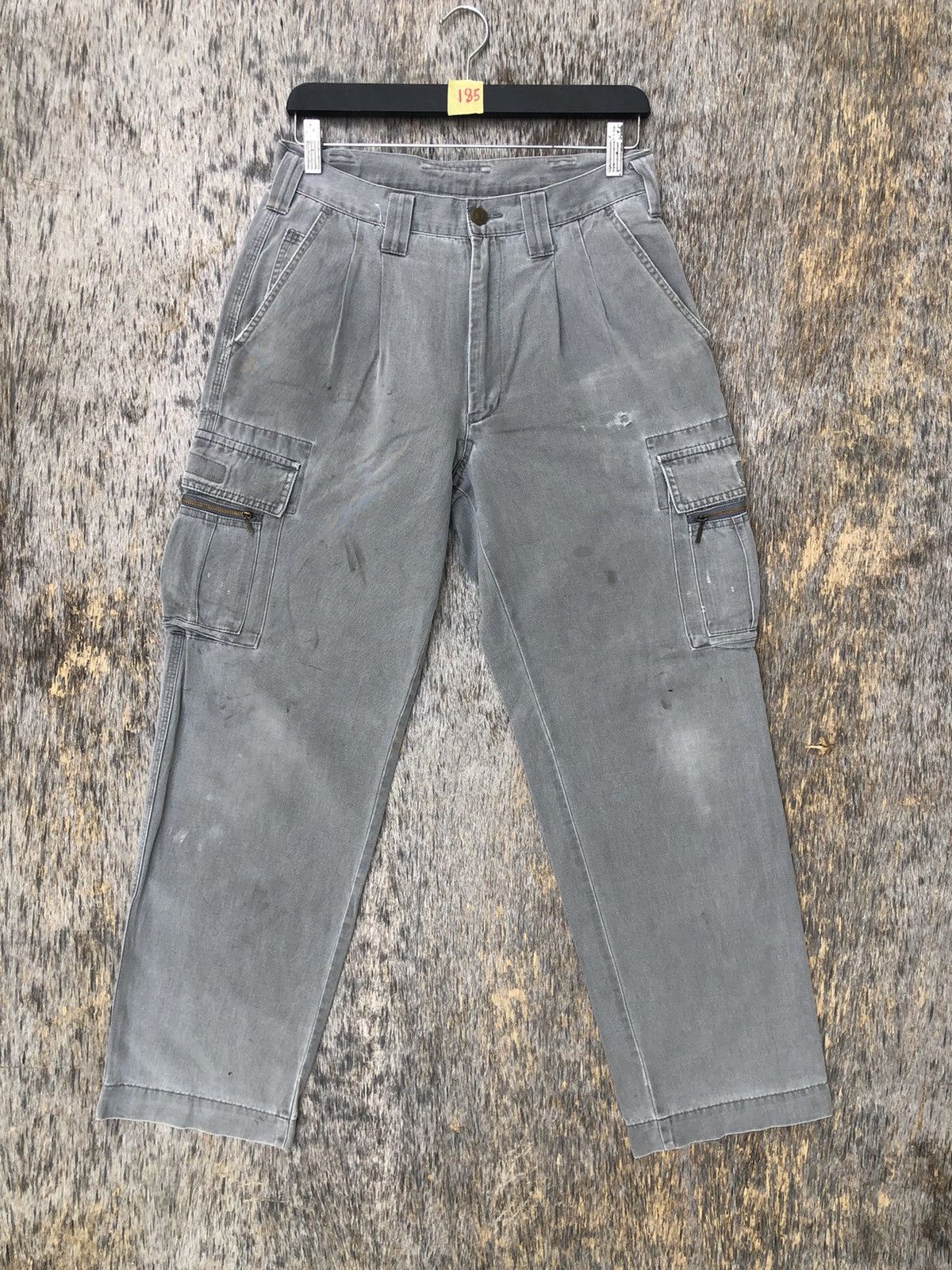 Japanese Brand Japanese Cargo Multipocket Faded Pants Size US 28 / EU 44 - 1 Thumbnail