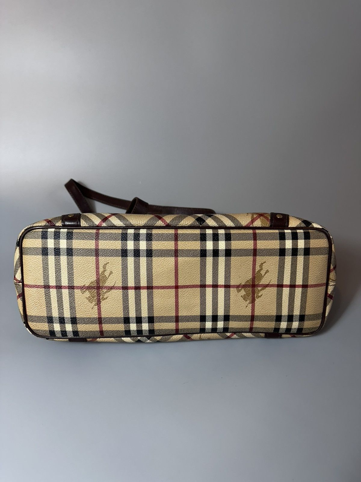 Burberry Borsa Burberry 'Haymarket Check' Tote Bag Size ONE SIZE - 10 Thumbnail