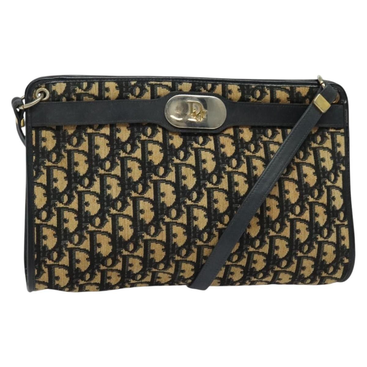 Dior Christian Dior Vintage Trotter Crossbody Bag Canvas Size ONE SIZE - 1 Thumbnail