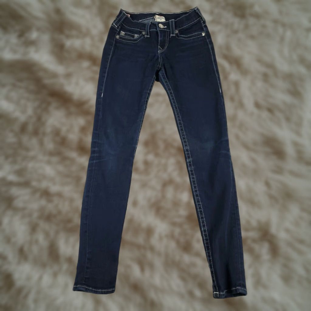 True Religion True Religion Womens Jeans 28x29 Extra Large Denim Pants Ladies Size 28" / US 6 / IT 42 - 1 Thumbnail