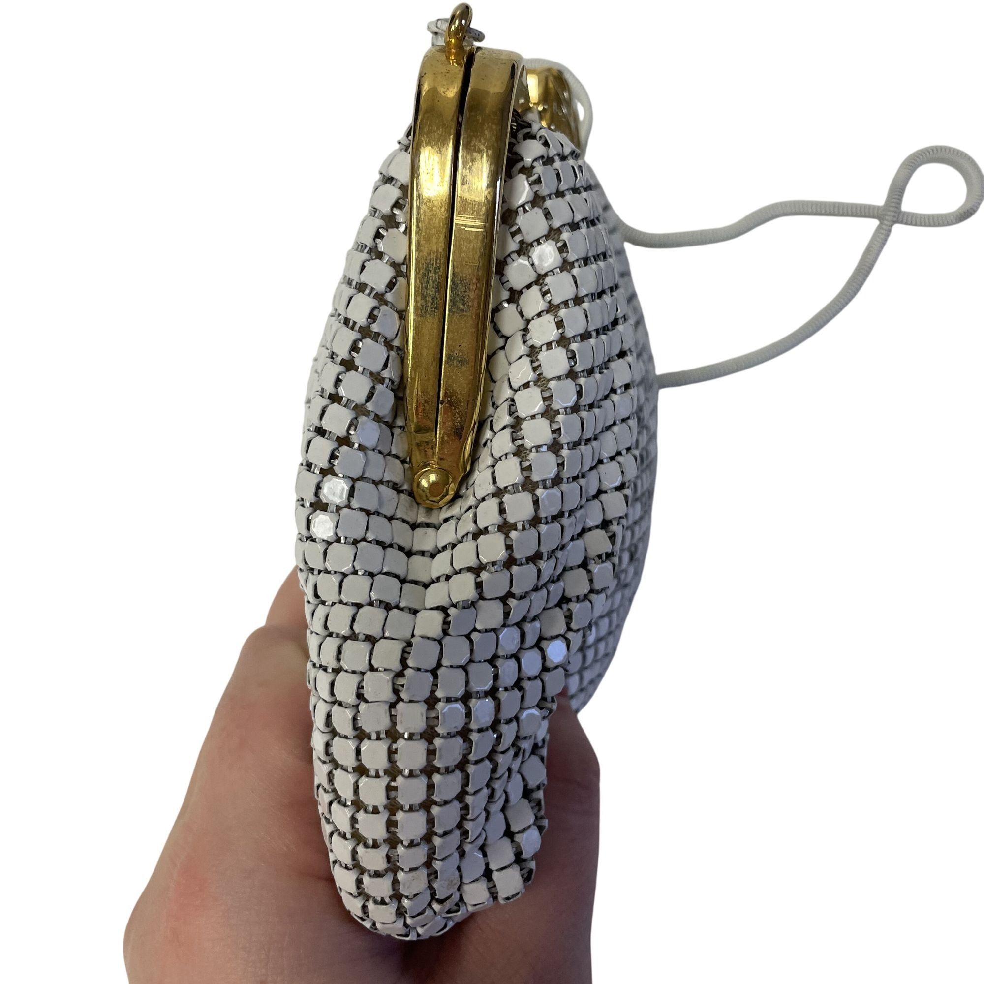 Other Vtg La Regale FORMAL Bag Shoulder Chain METAL Mesh Purse Size ONE SIZE - 11 Thumbnail
