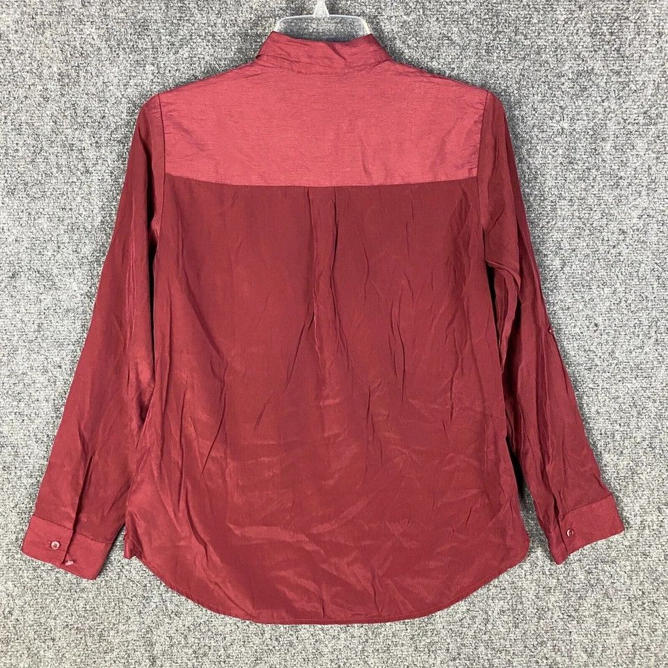 Express Express City Shirt Women's Small Long Sleeve Button Up S Size S / US 4 / IT 40 - 6 Thumbnail