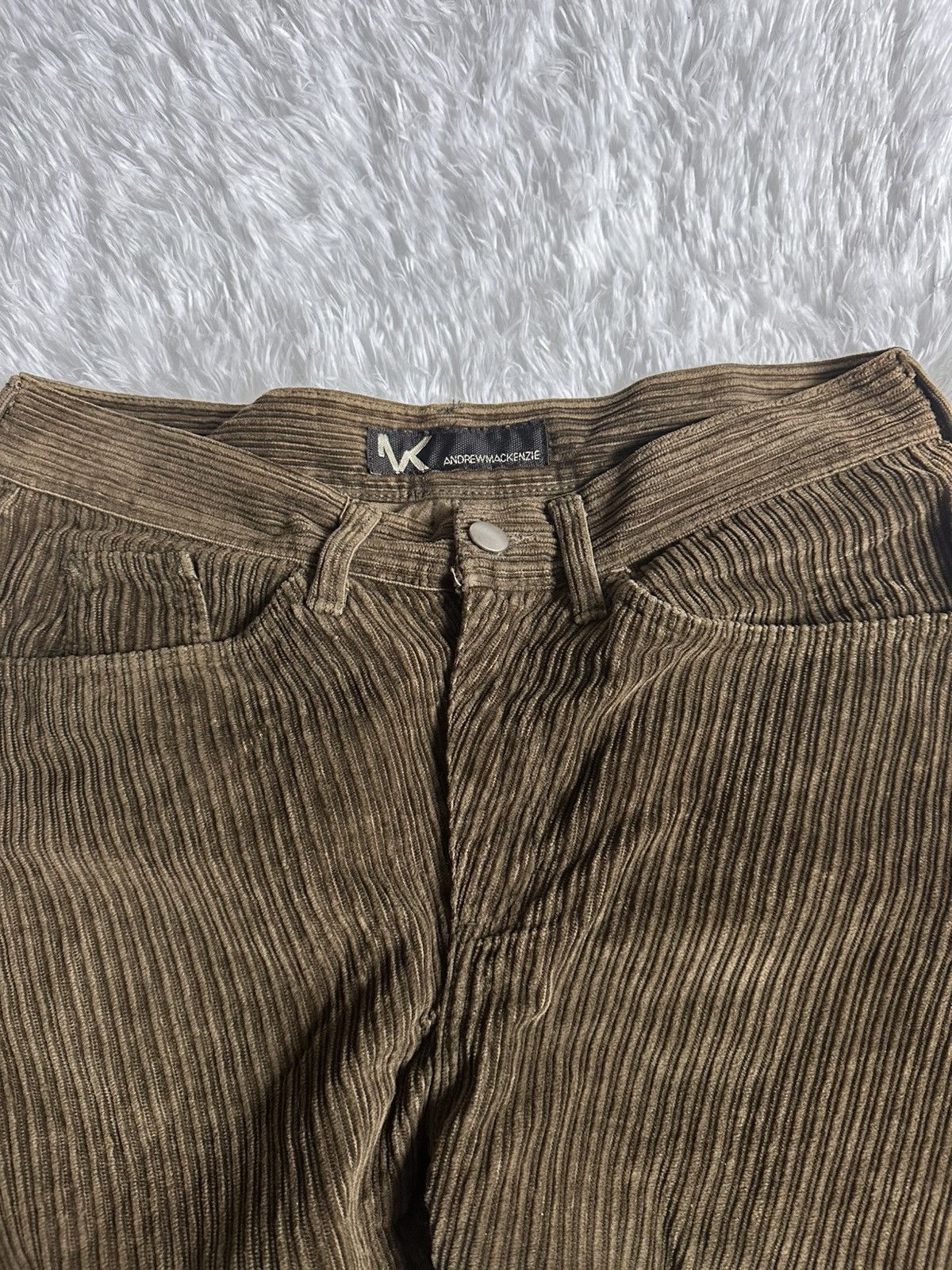 Andrew Mackenzie Andrew Mackenzie Curve Corduroy Pants Size US 32 / EU 48 - 4 Thumbnail