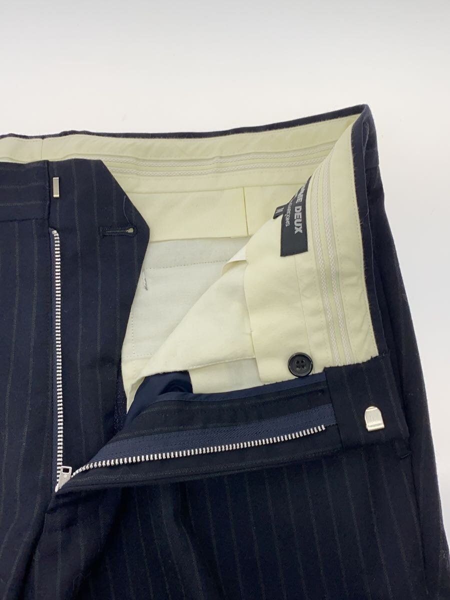 Comme des Garcons Homme Deux 2014 Striped Wool Pants Size US 32 / EU 48 - 3 Thumbnail