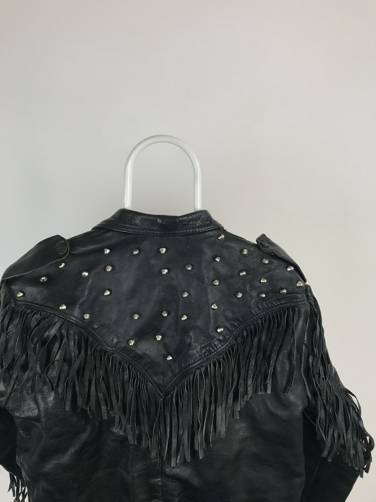 Vintage Vintage Real Leather Cowboy Biker Motorcycle Jacket Size US S / EU 44-46 / 1 - 11 Thumbnail