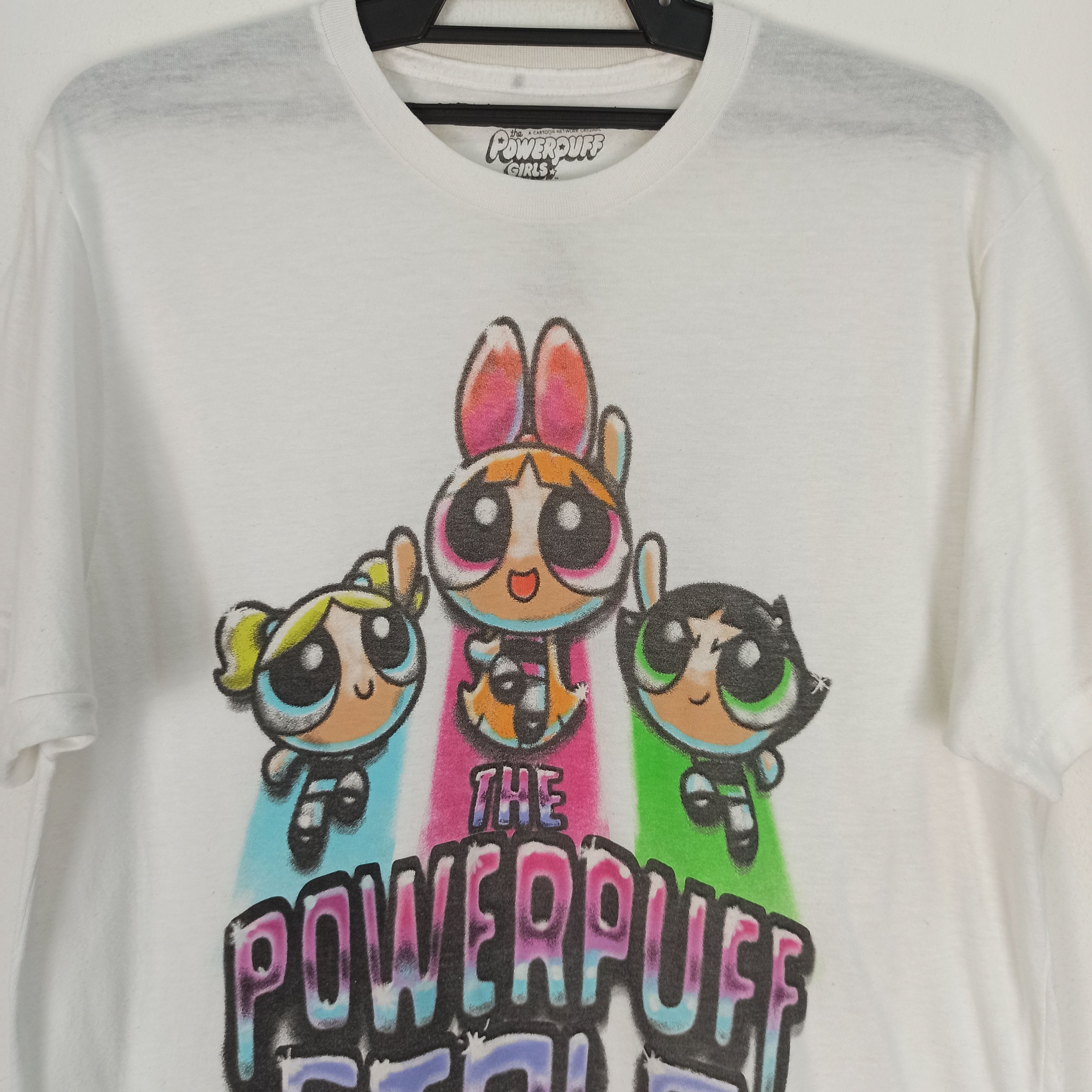 Cartoon Network 🔥Steals🔥 Powerpuff Girls Cartoon Network Promo T-shirt Size US M / EU 48-50 / 2 - 2 Thumbnail